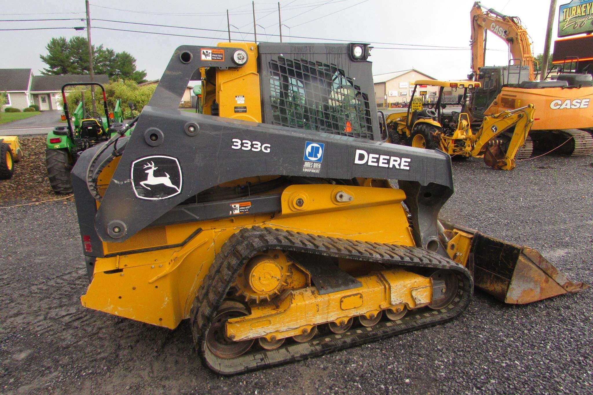 2022 Deere 333G Skid Steer
