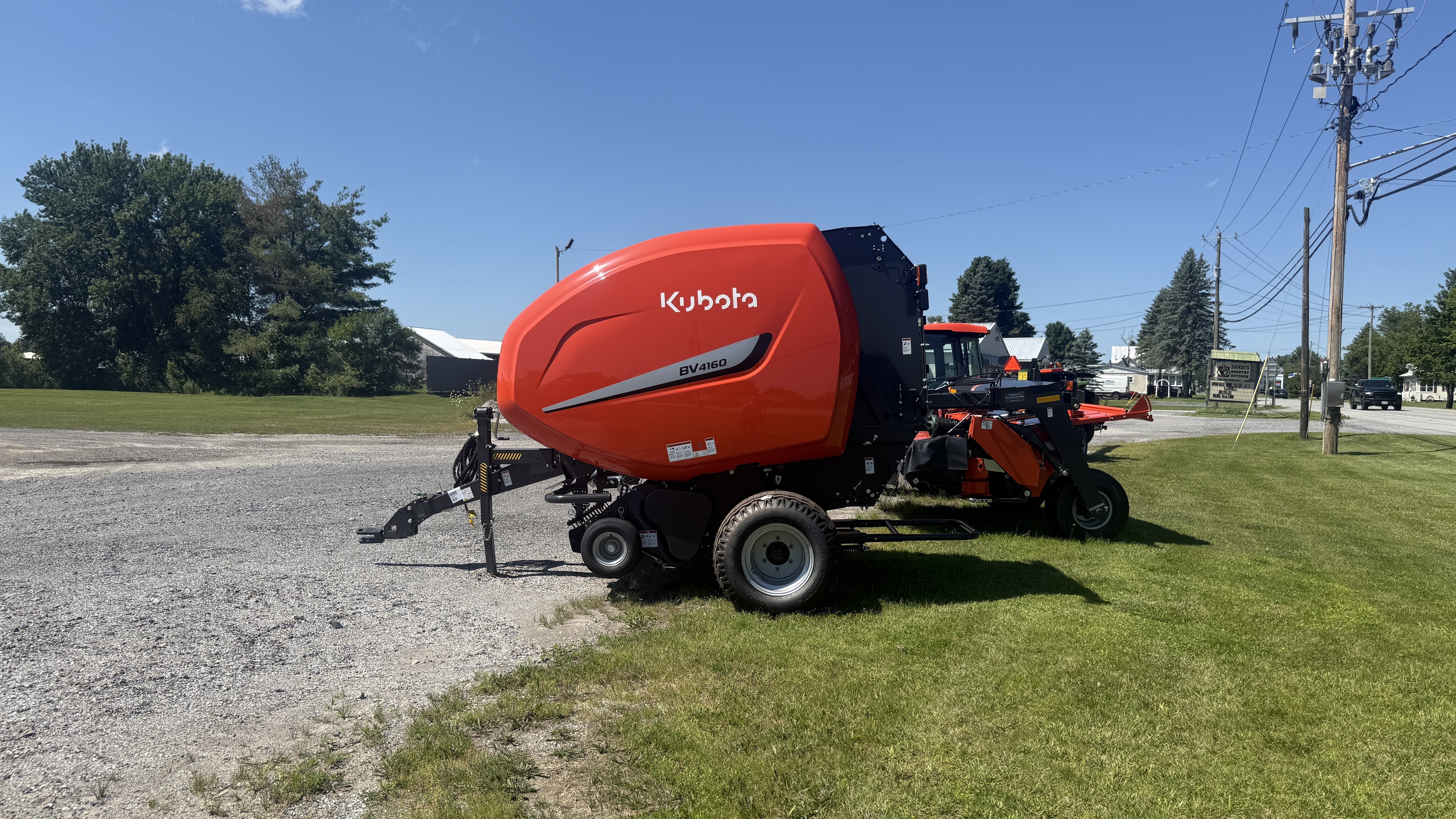 2026 Kubota BV4160 PREMNET Round Baler