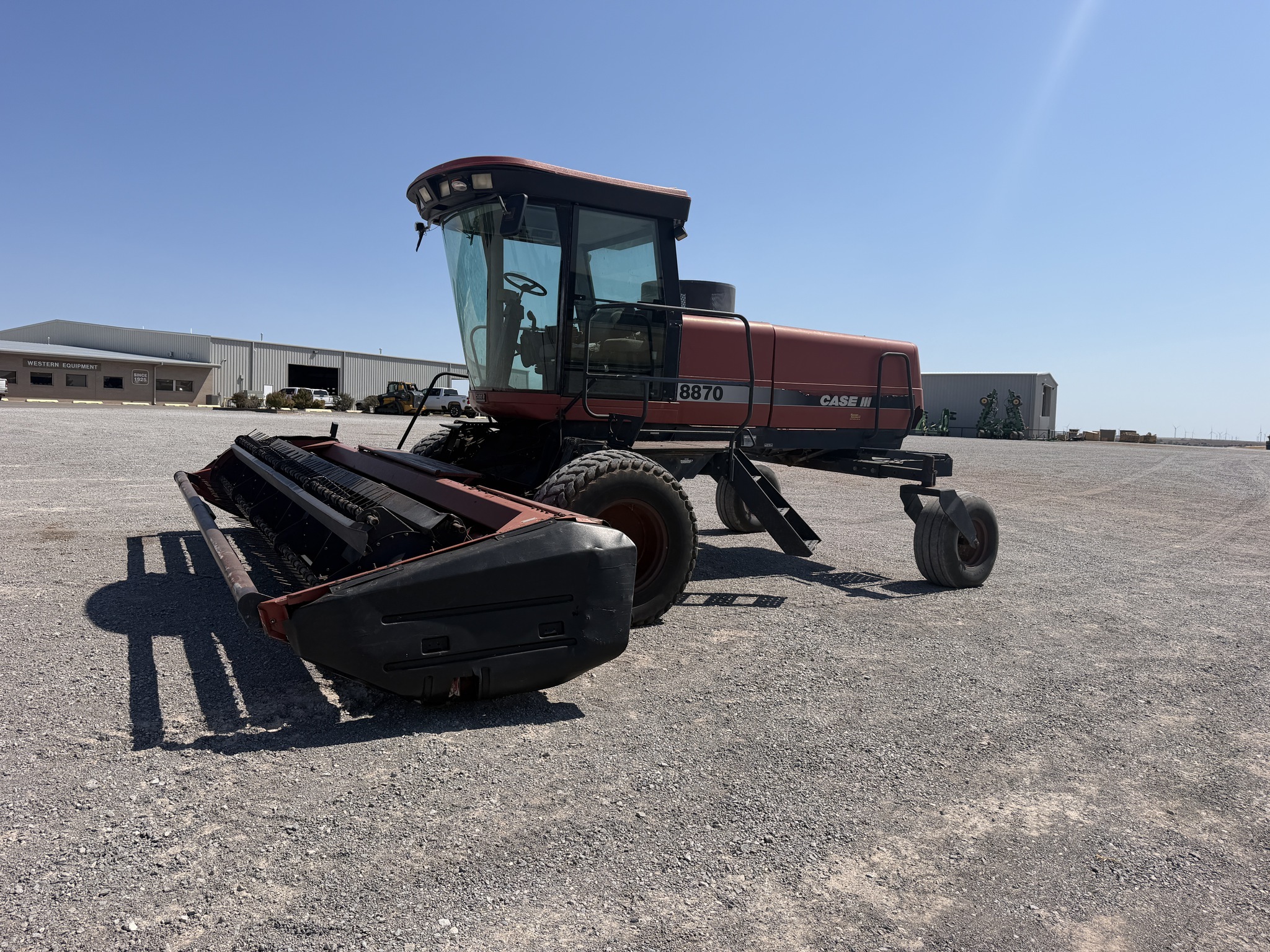 1998 Case IH 8870 Self-Propelled Windrowers and Swather