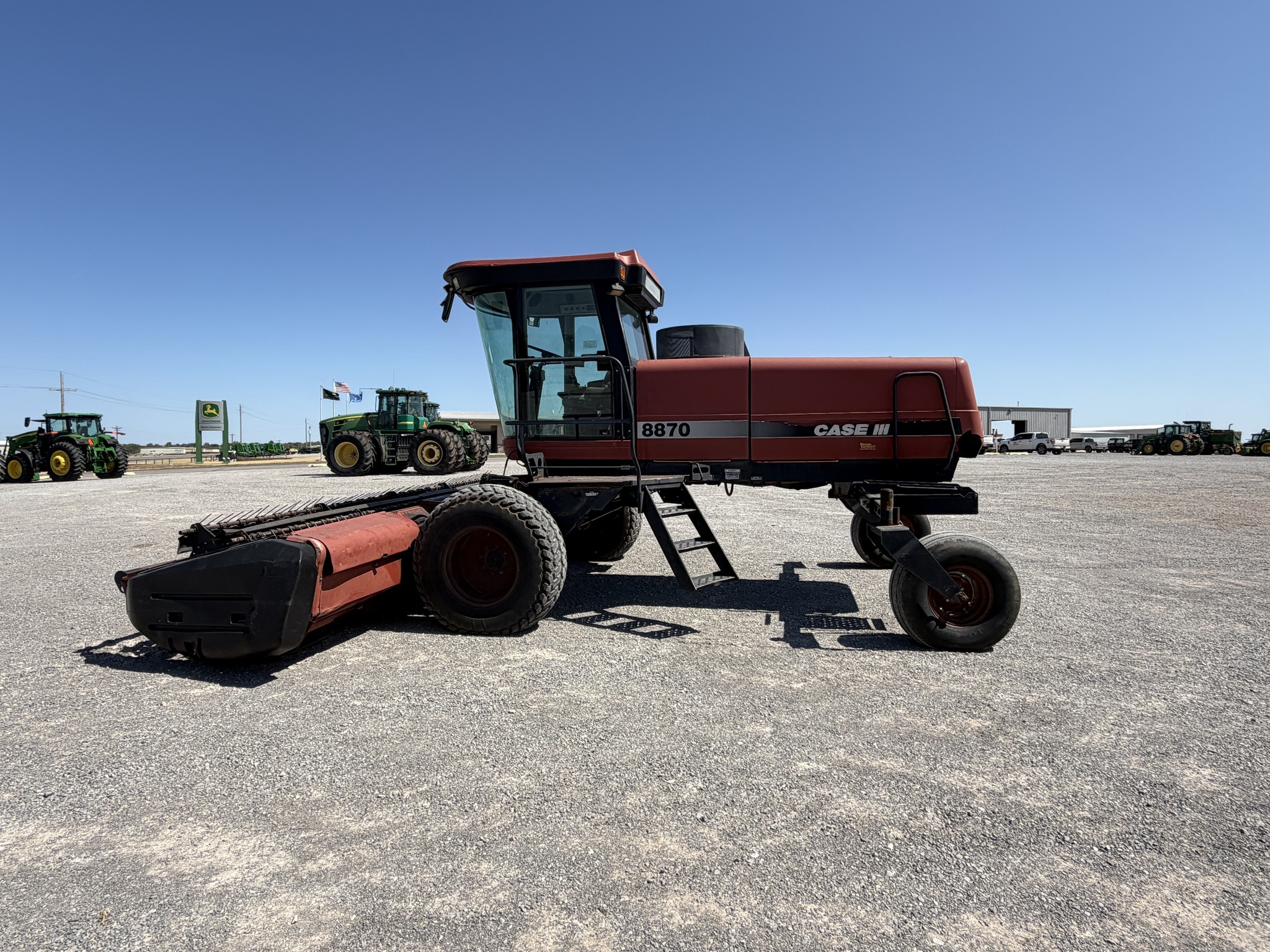 1998 Case IH 8870 Self-Propelled Windrowers and Swather