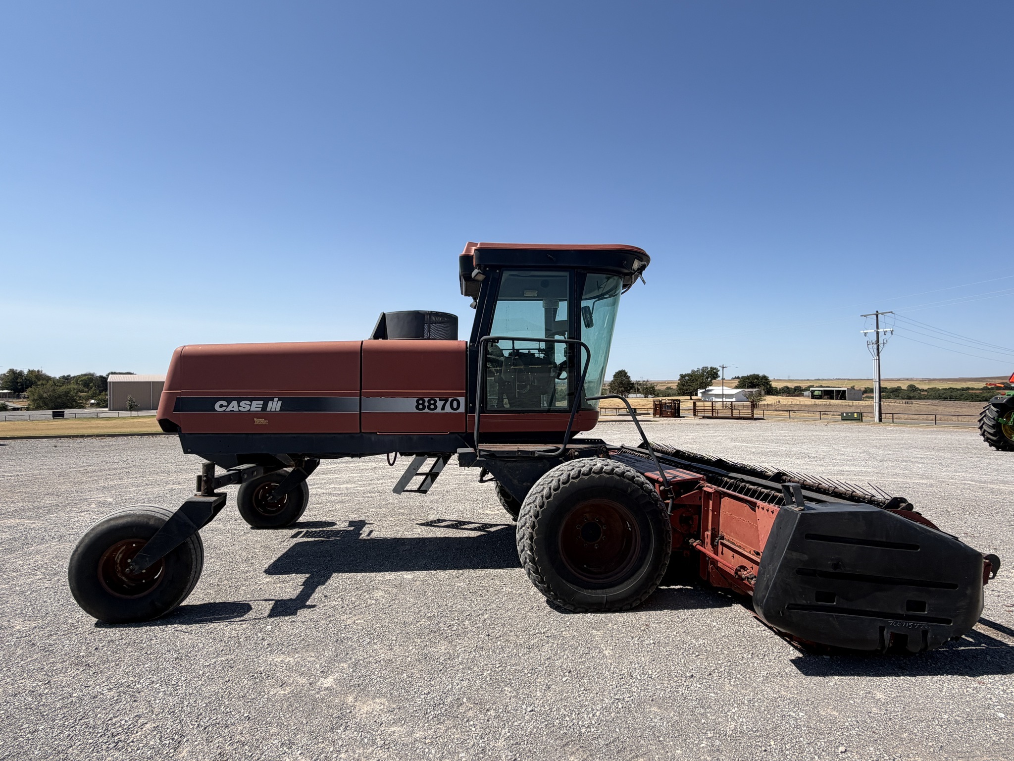 1998 Case IH 8870 Self-Propelled Windrowers and Swather
