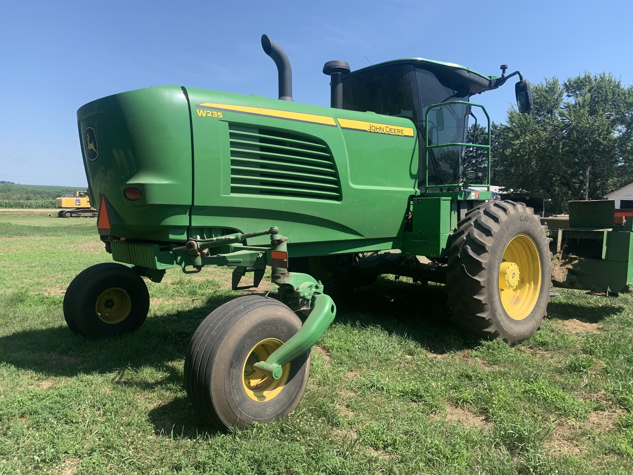 2019 John Deere W235 Self-Propelled Windrowers and Swather