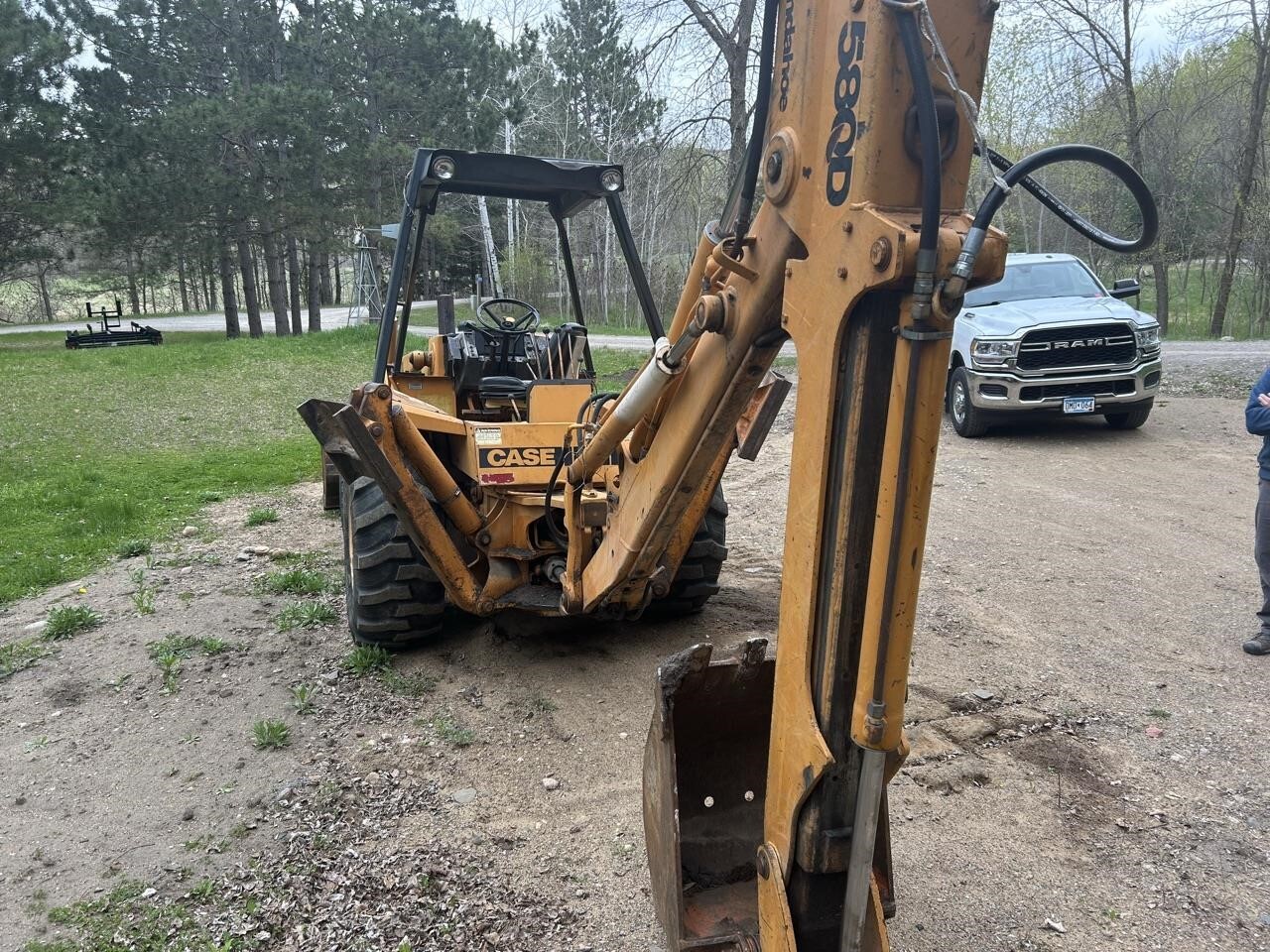  Case 580D Backhoe