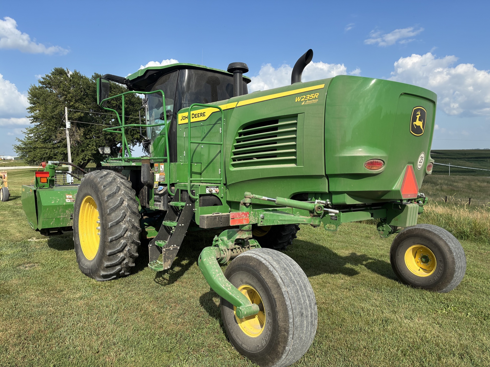 2022 John Deere W235R Self-Propelled Windrowers and Swather