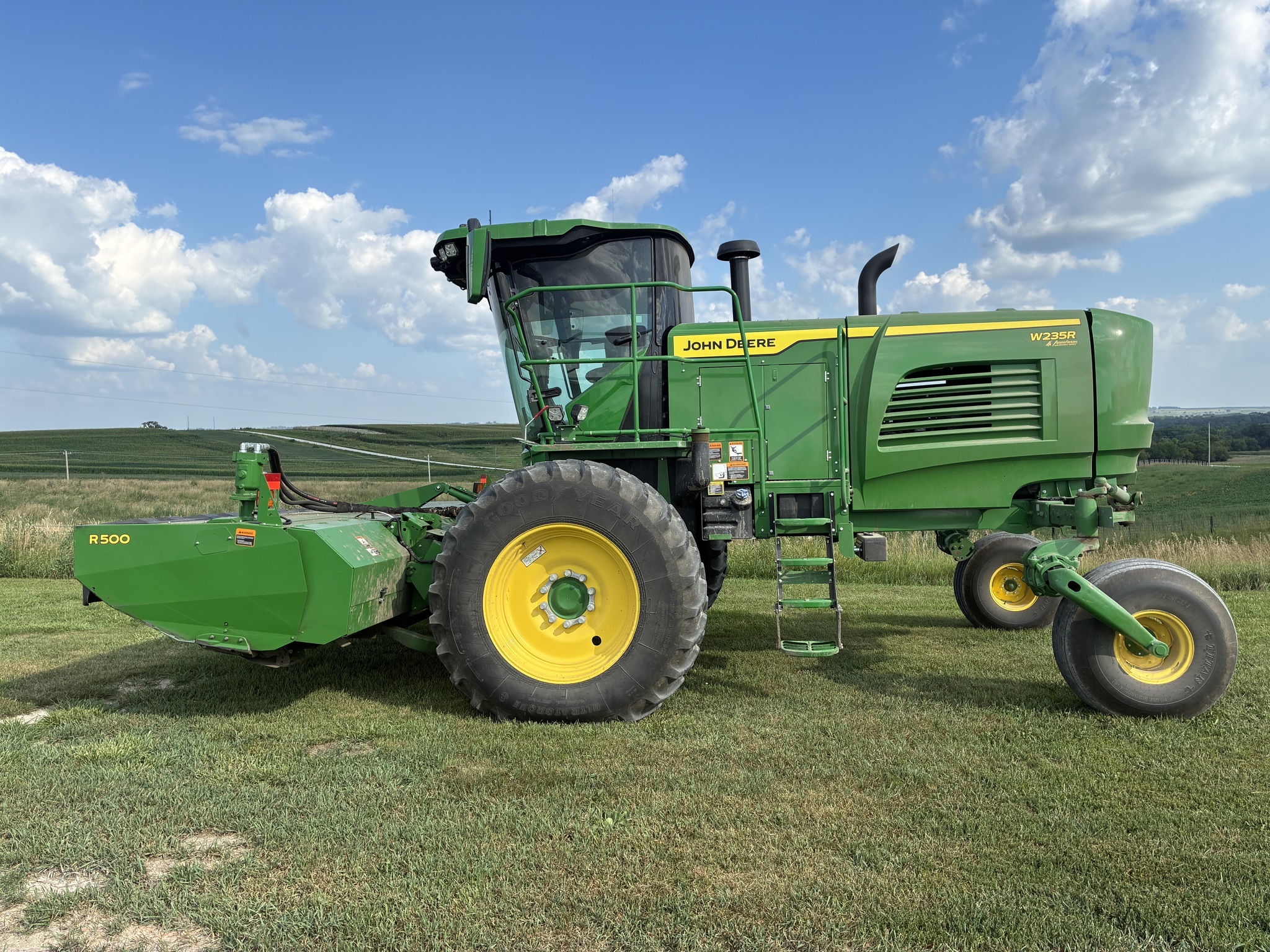2022 John Deere W235R Self-Propelled Windrowers and Swather