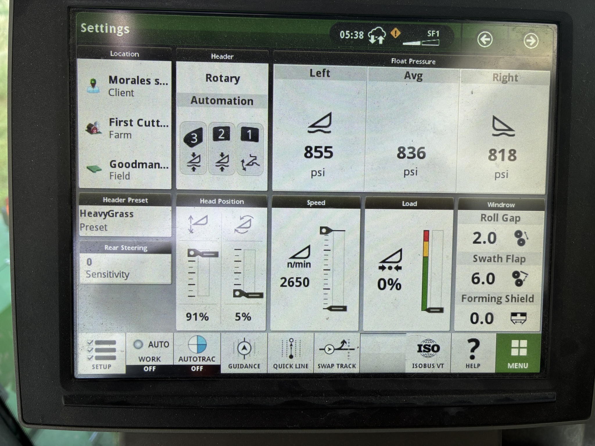 2022 John Deere W235R Self-Propelled Windrowers and Swather