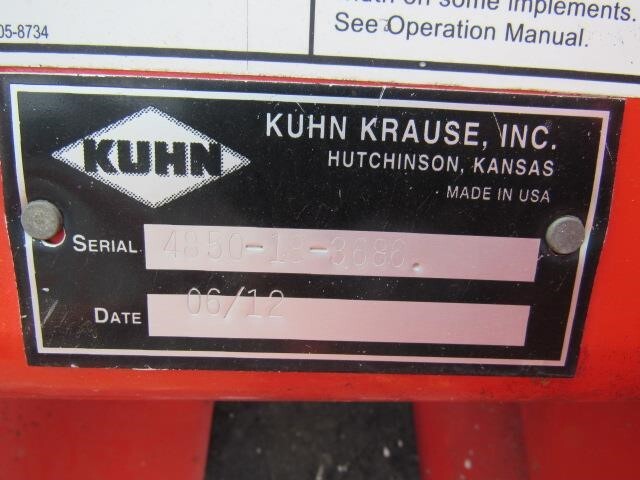 2012 Krause 4850-18 Disk Chisel