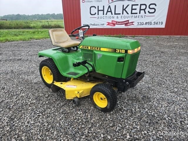 1988 John Deere 318 Lawn Mower