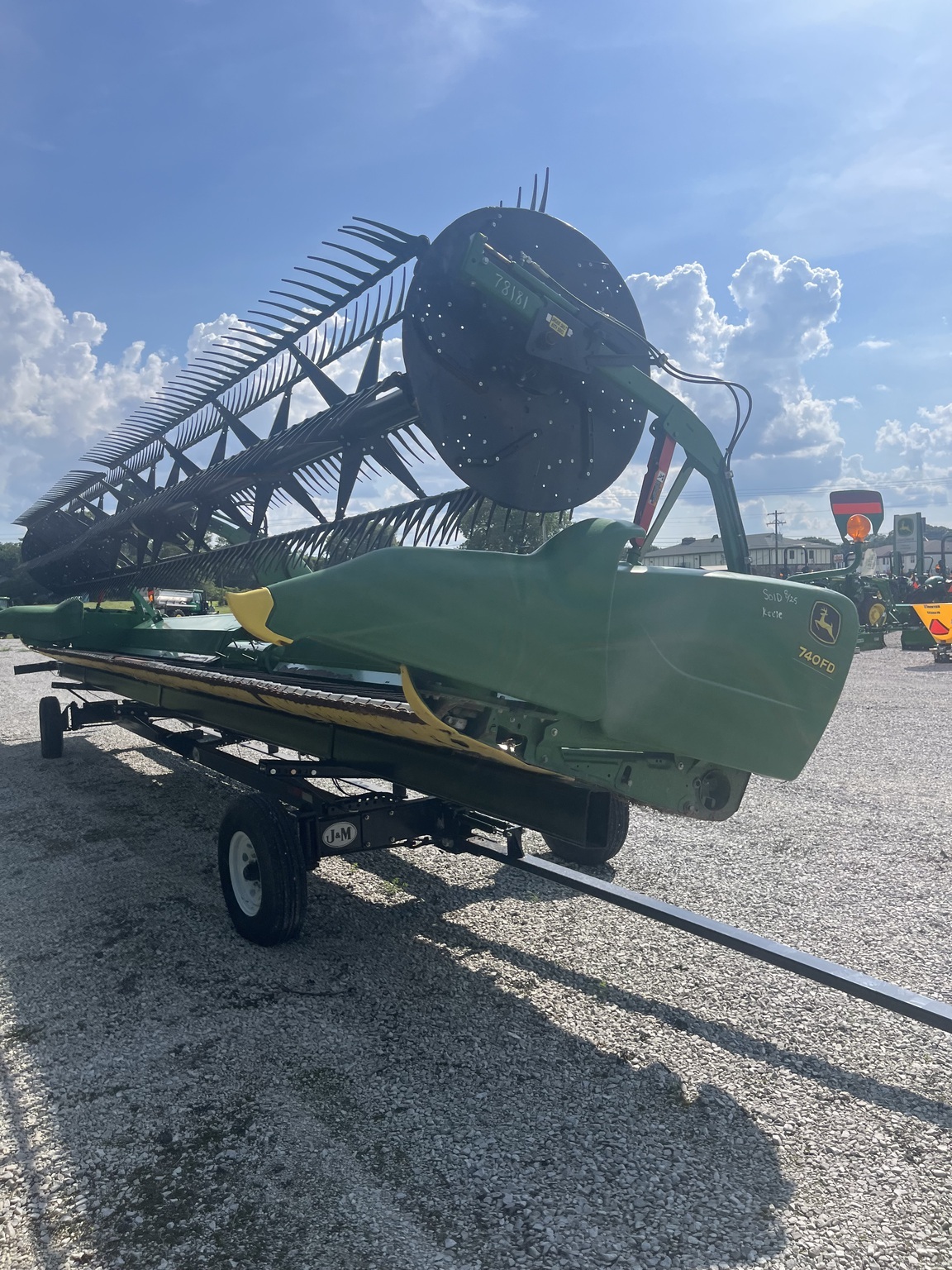 2020 John Deere 740FD Platform