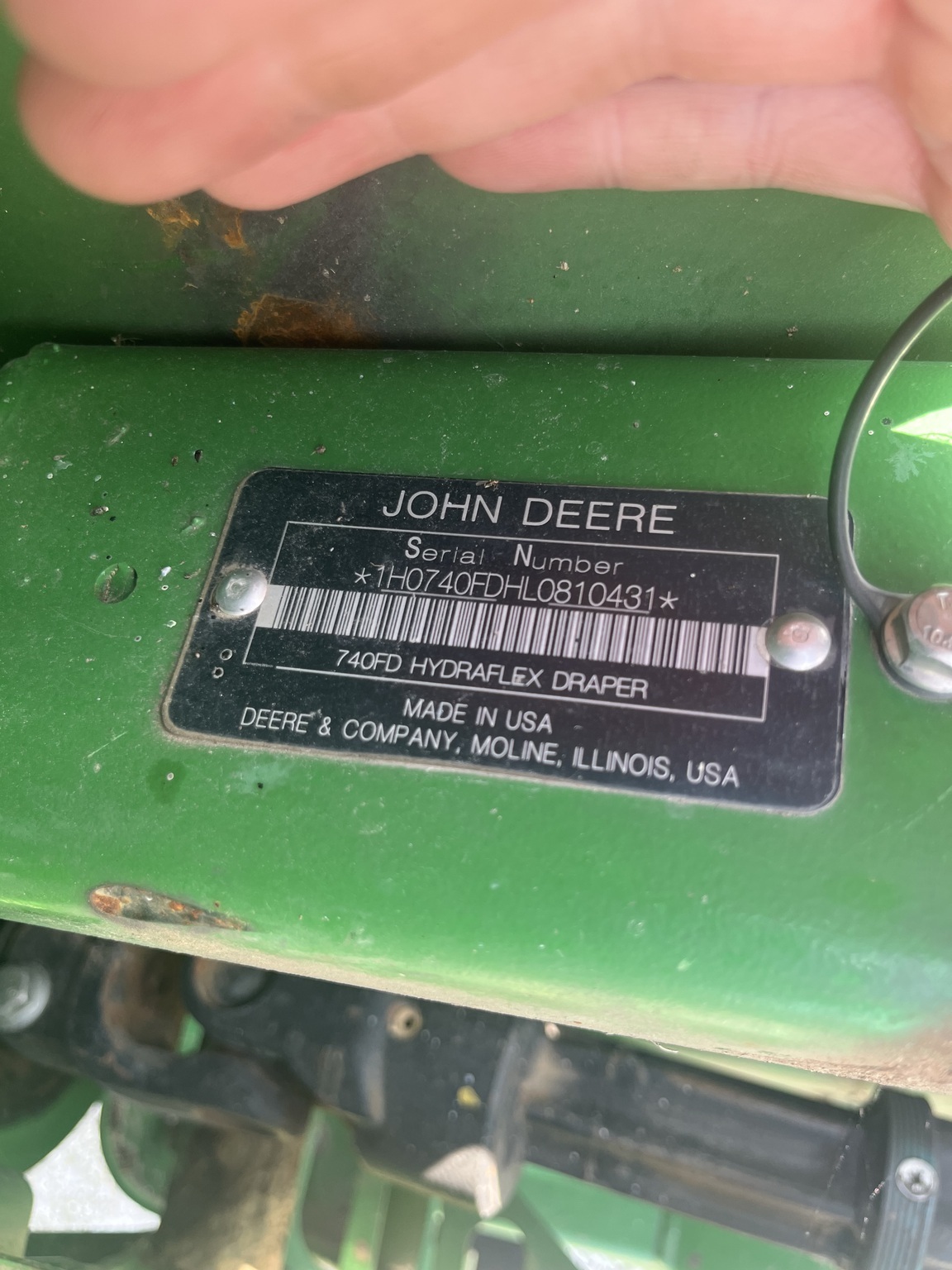 2020 John Deere 740FD Platform
