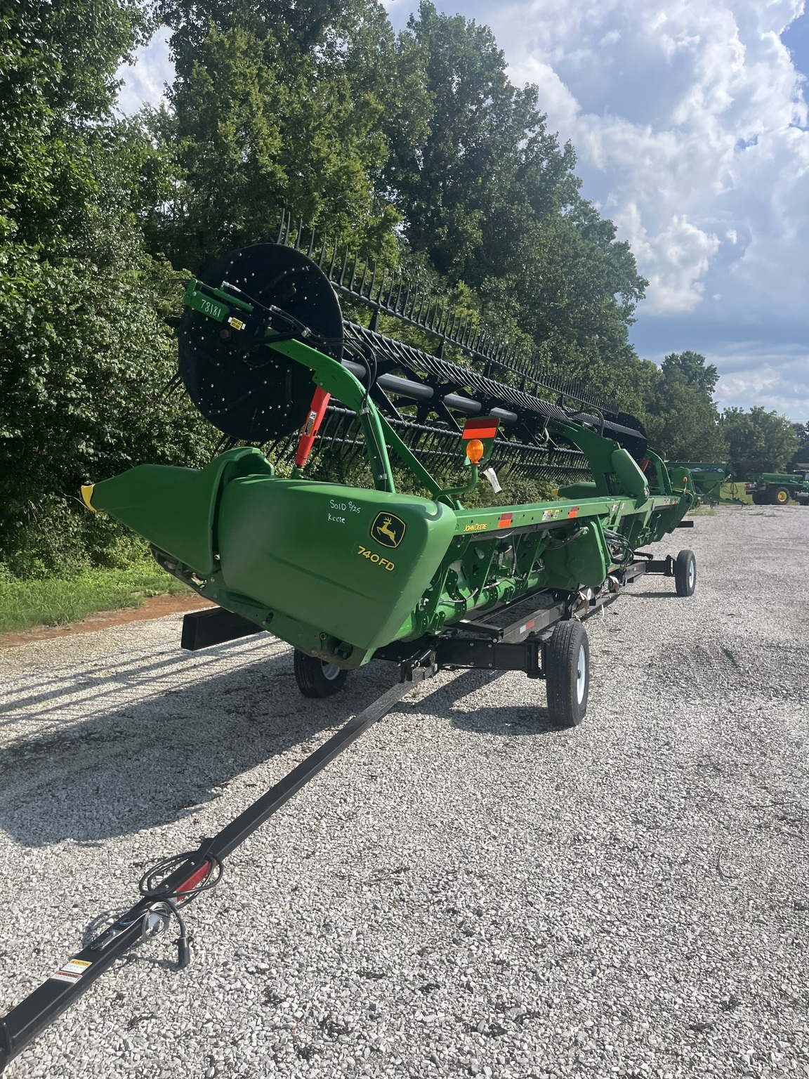 2020 John Deere 740FD Platform