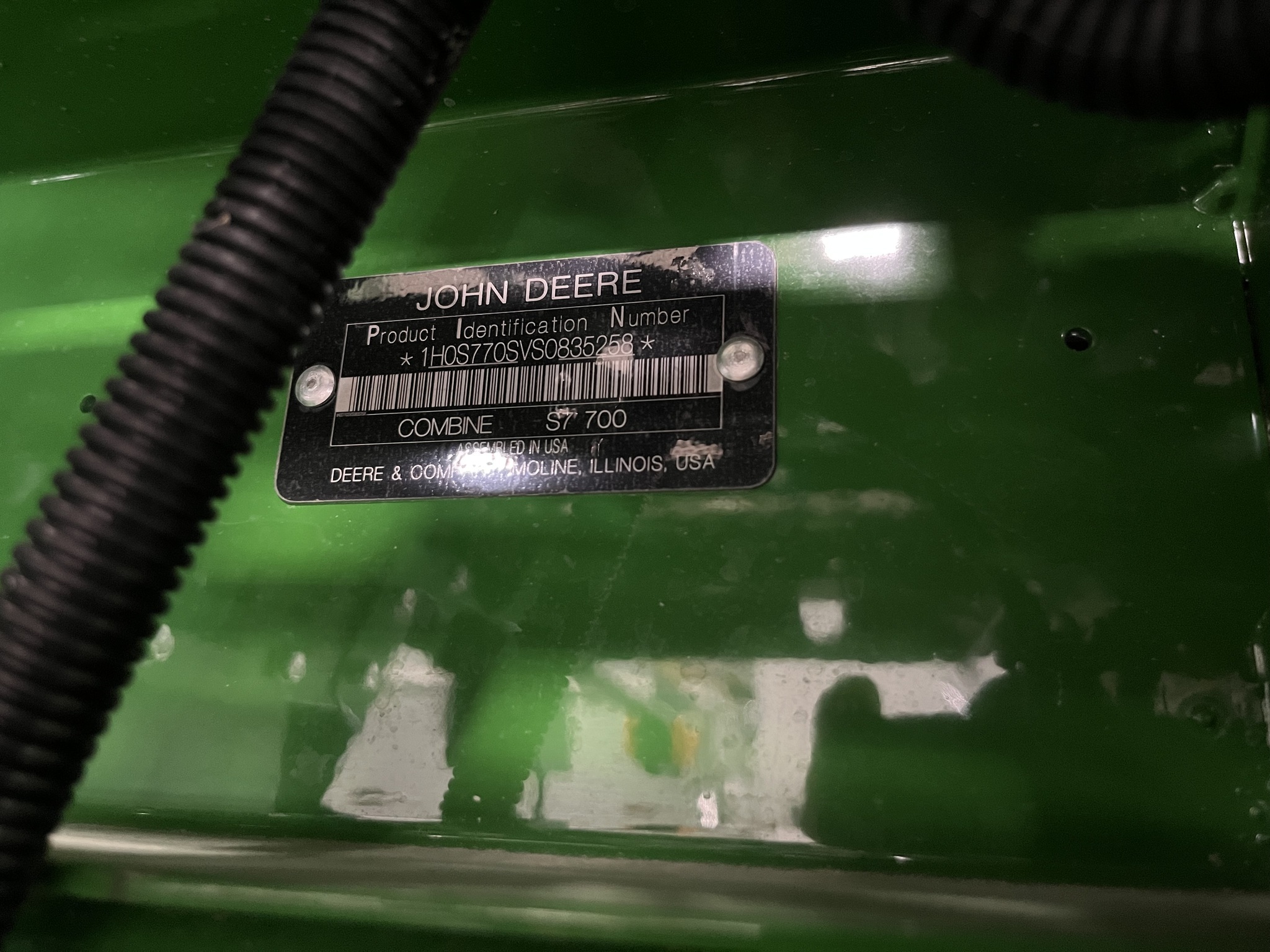 2025 John Deere S7 700 Combine