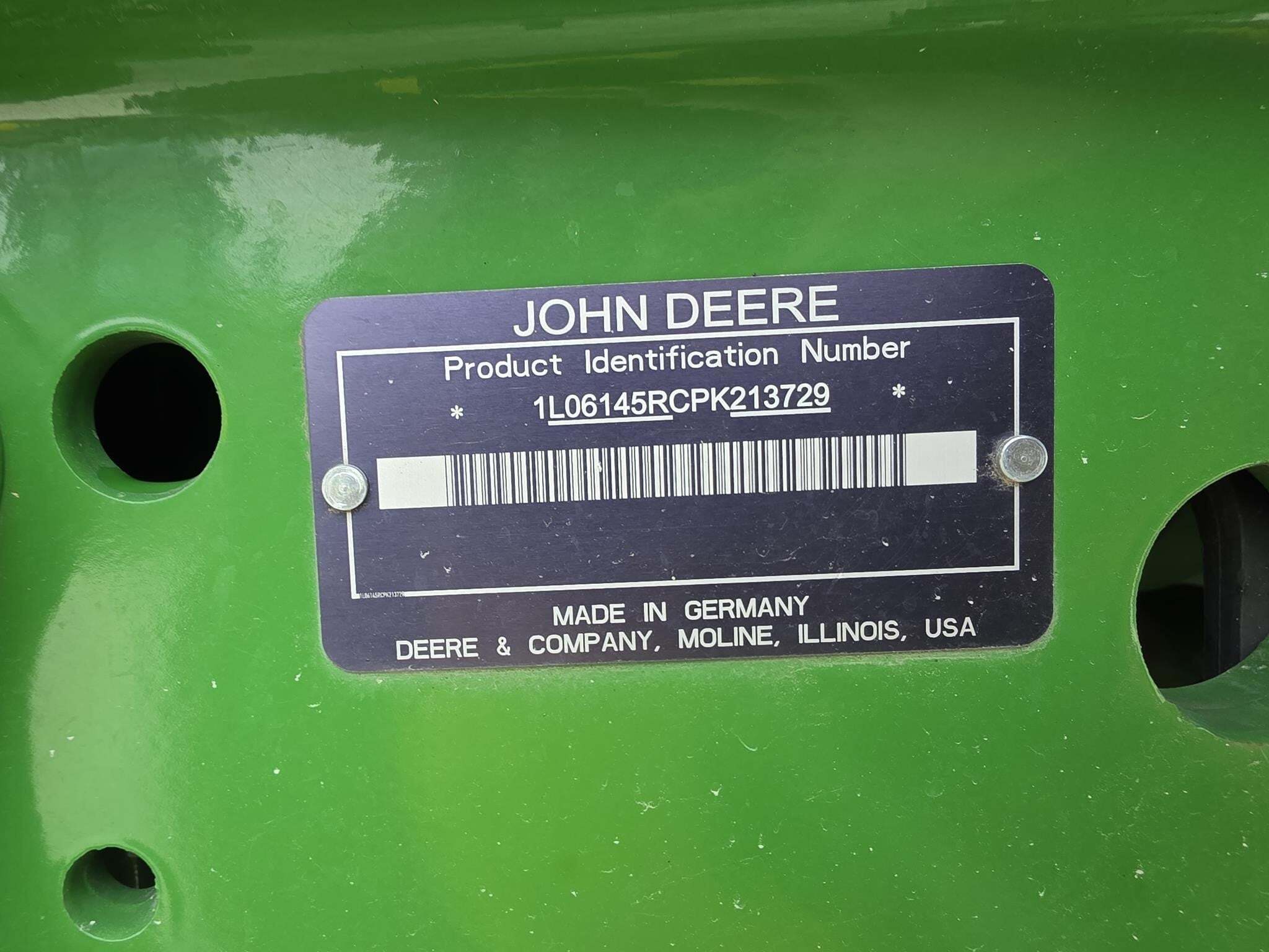 2023 John Deere 6R 145 Tractor