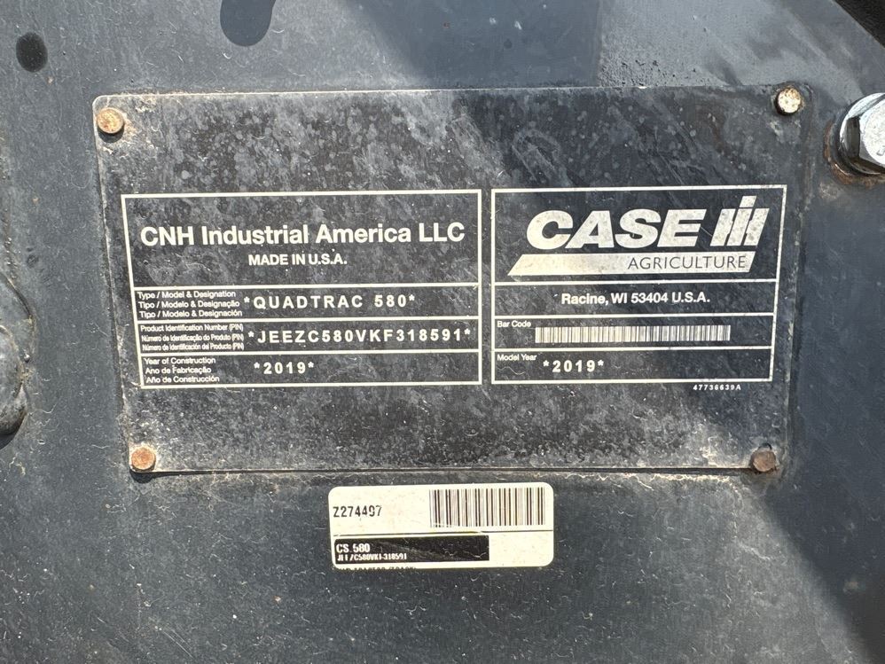 2019 Case 580 Backhoe