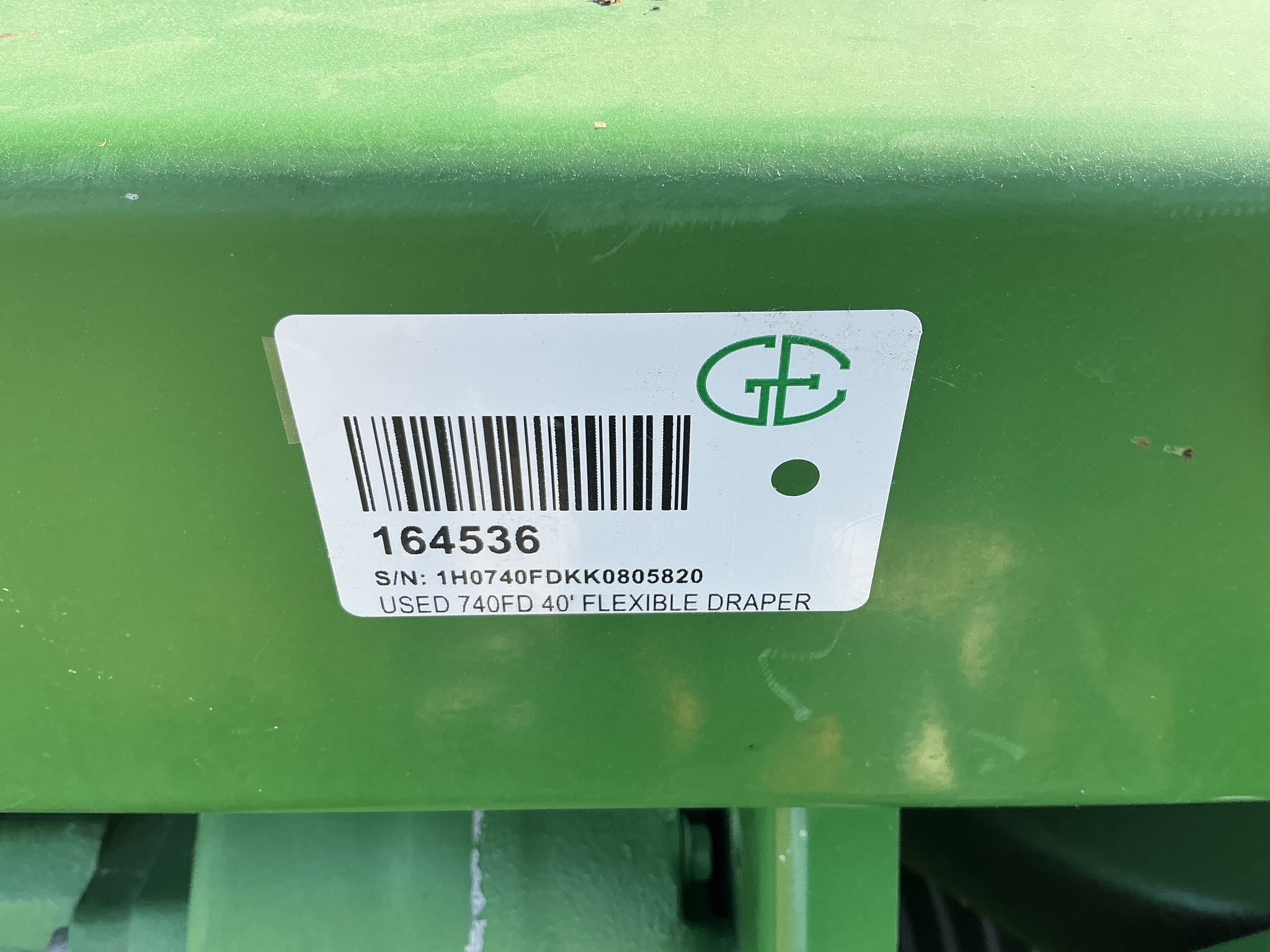 2019 John Deere 740FD Platform