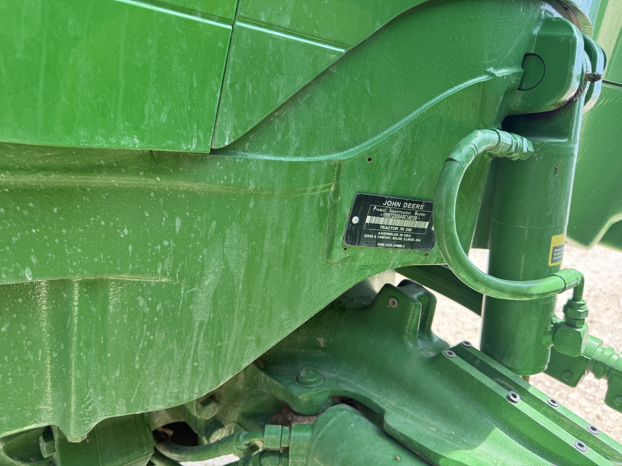 2025 John Deere 7R 230 Tractor