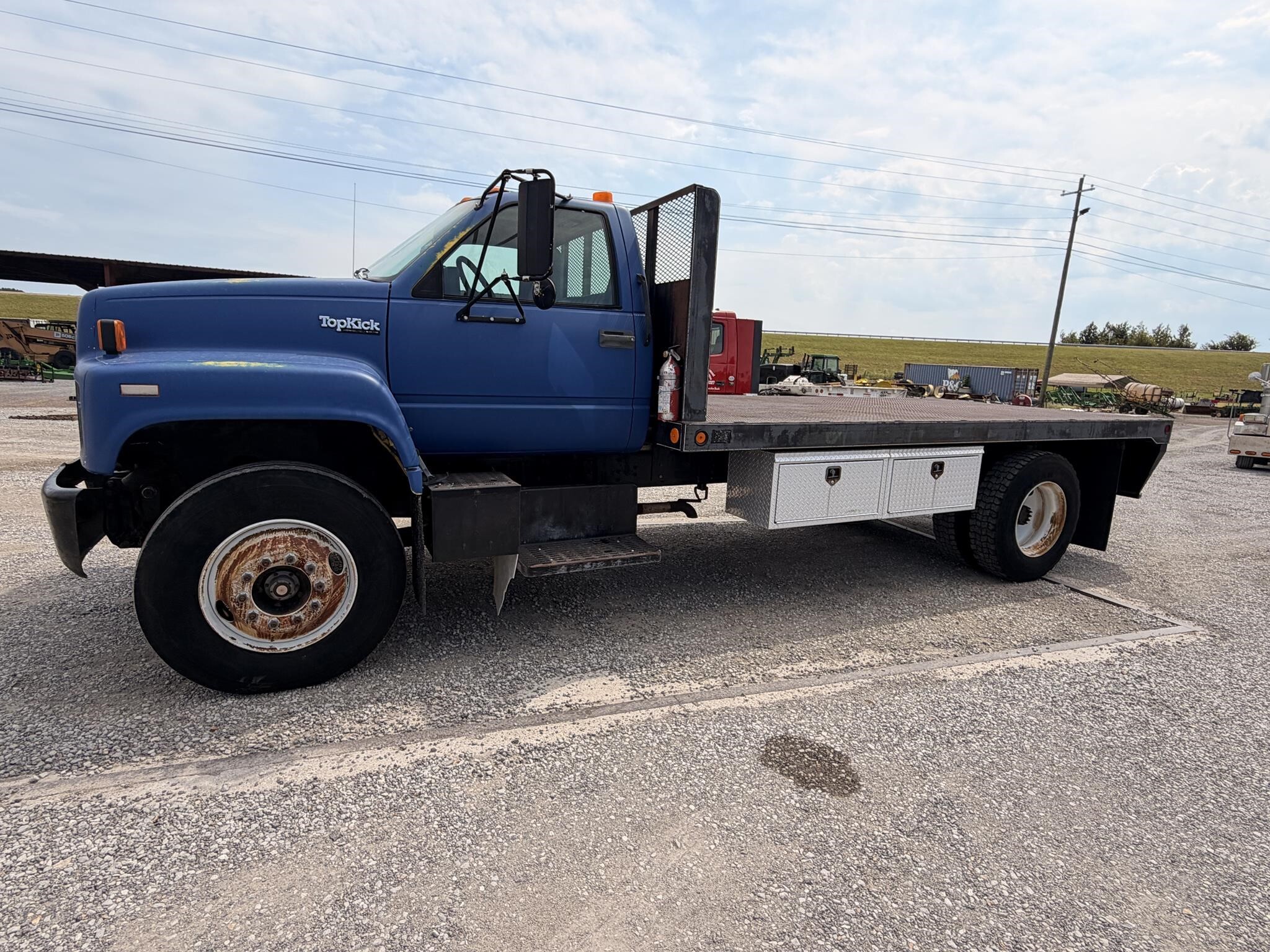 1993 GMC TopKick C7500 Semi Trucks/Trailer