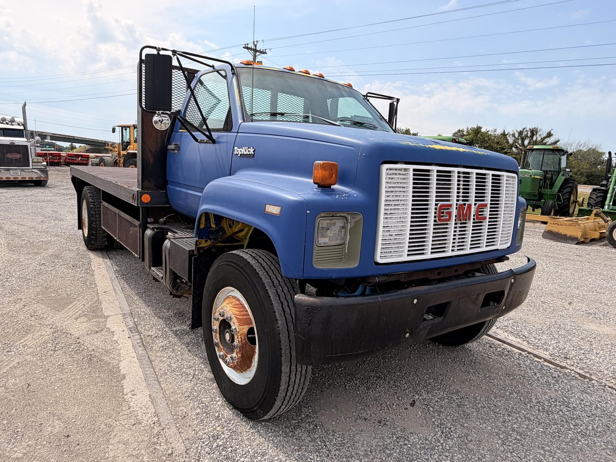 1993 GMC TopKick C7500 Semi Trucks/Trailer
