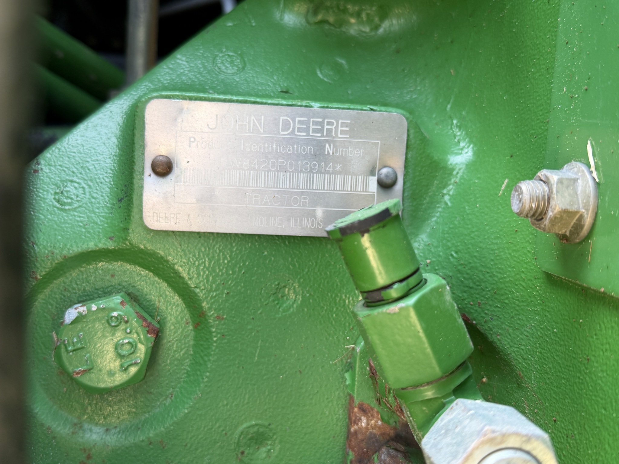 2003 John Deere 8420 Tractor