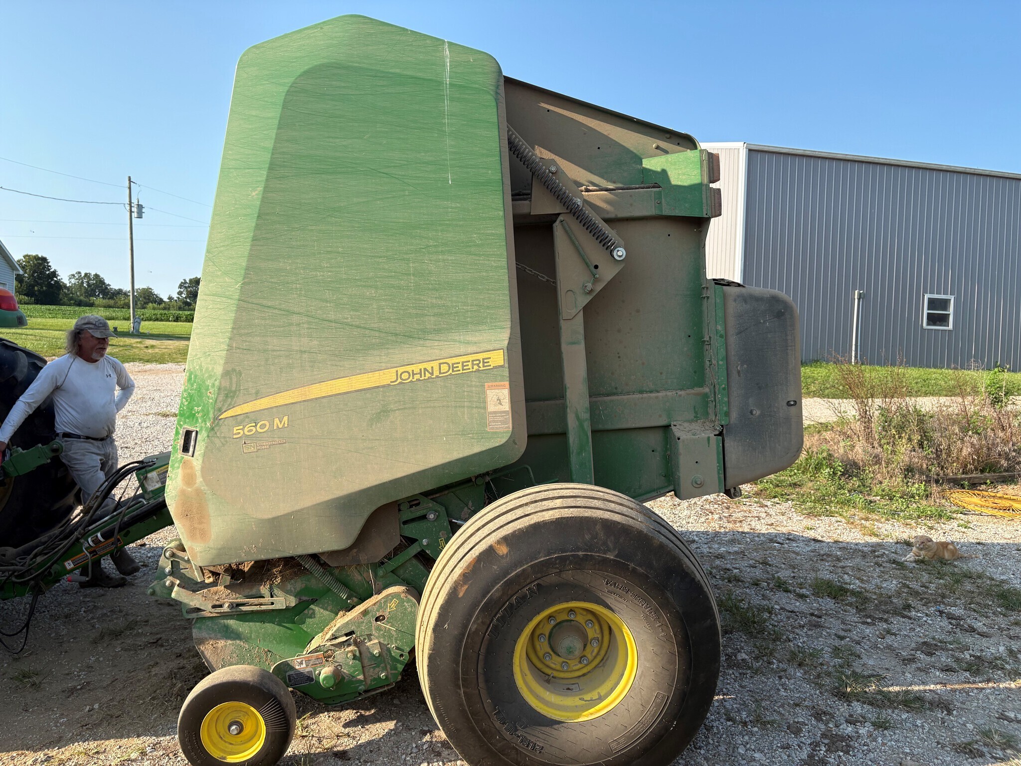 2021 John Deere 560M Round Baler