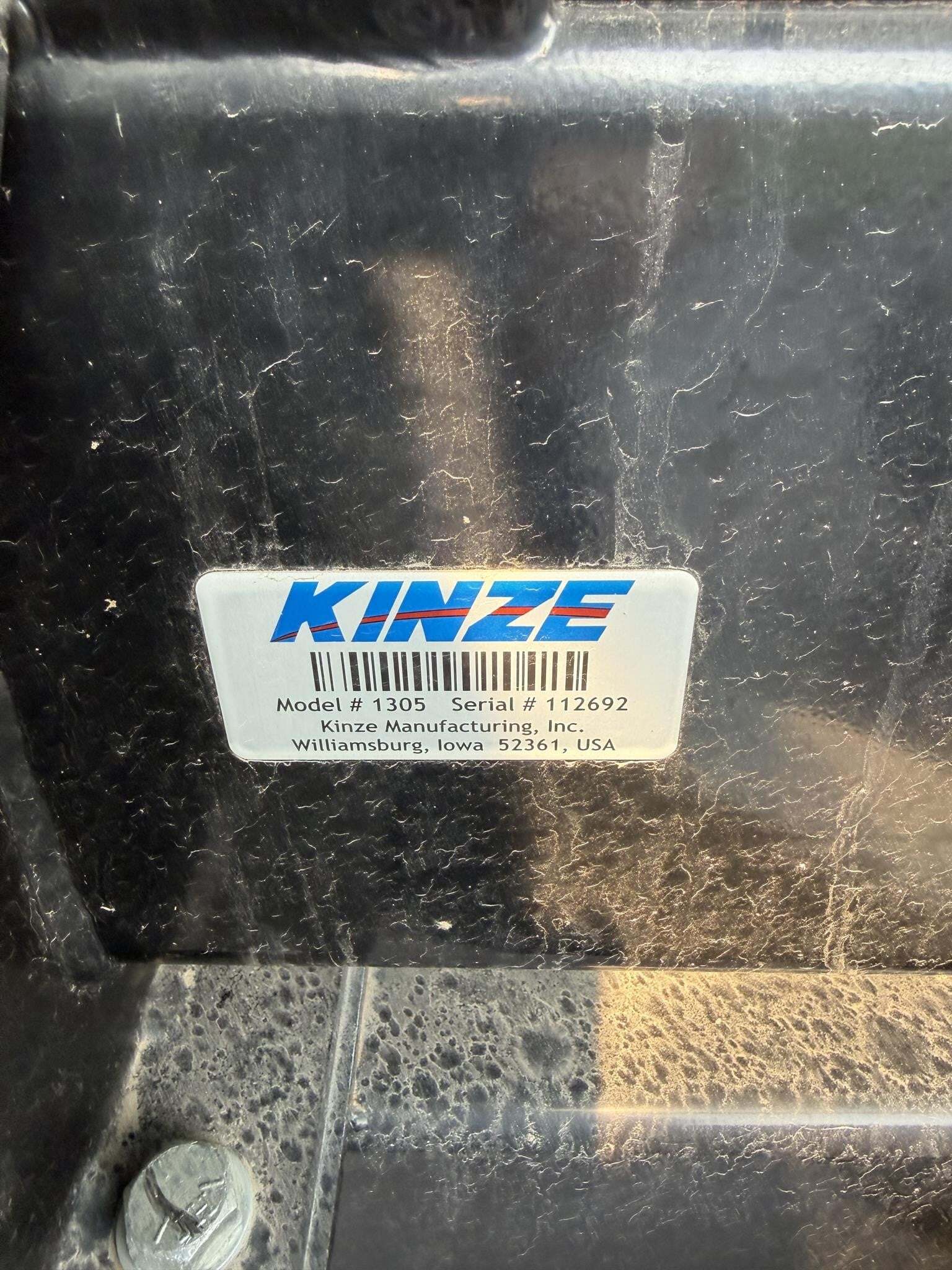2020 Kinze 1305 Grain Cart