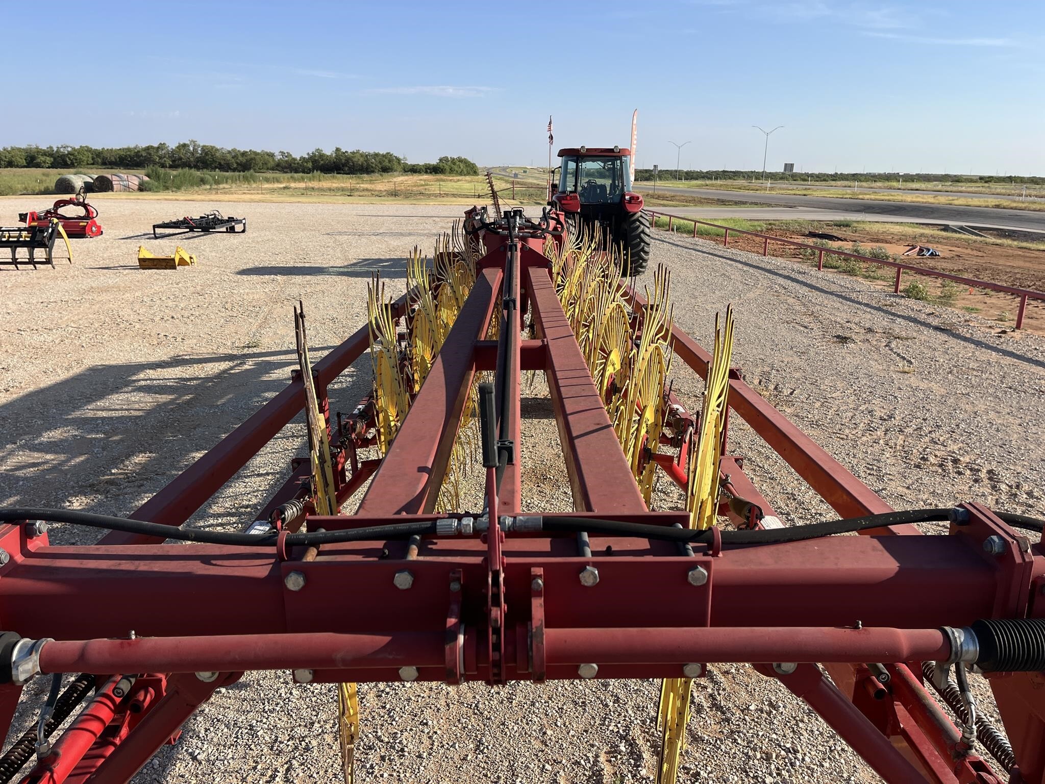 2013 New Holland HT154 Rake