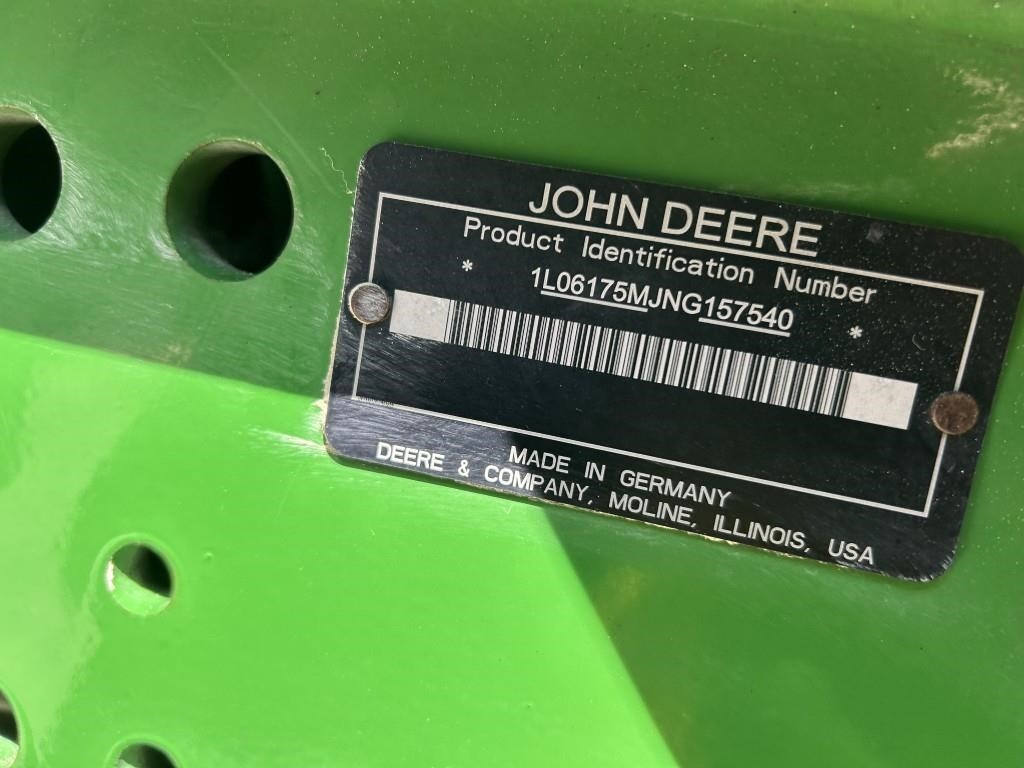 2022 John Deere 6175M Tractor