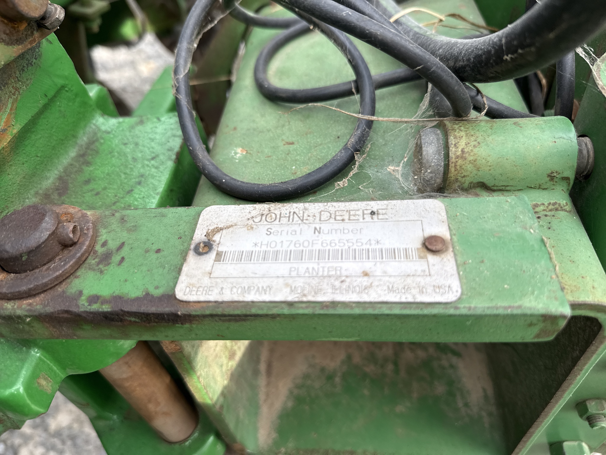 1996 John Deere 1760 Planter