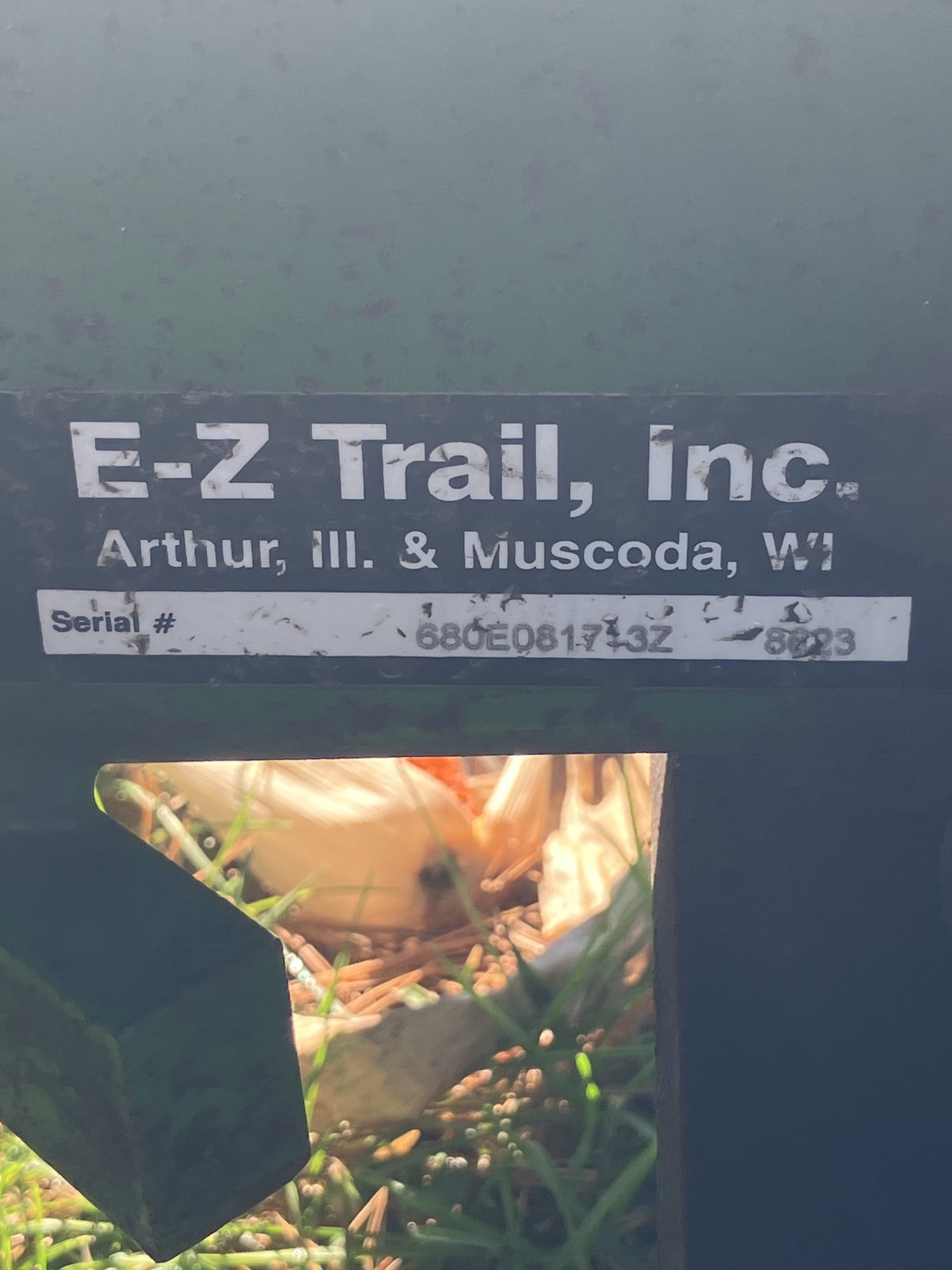 2008 E-Z Trail 680 Header Trailer