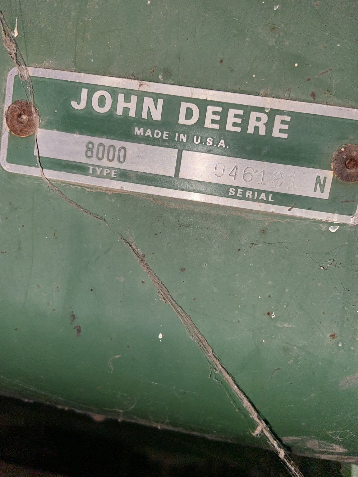 1989 John Deere 8300 Drill
