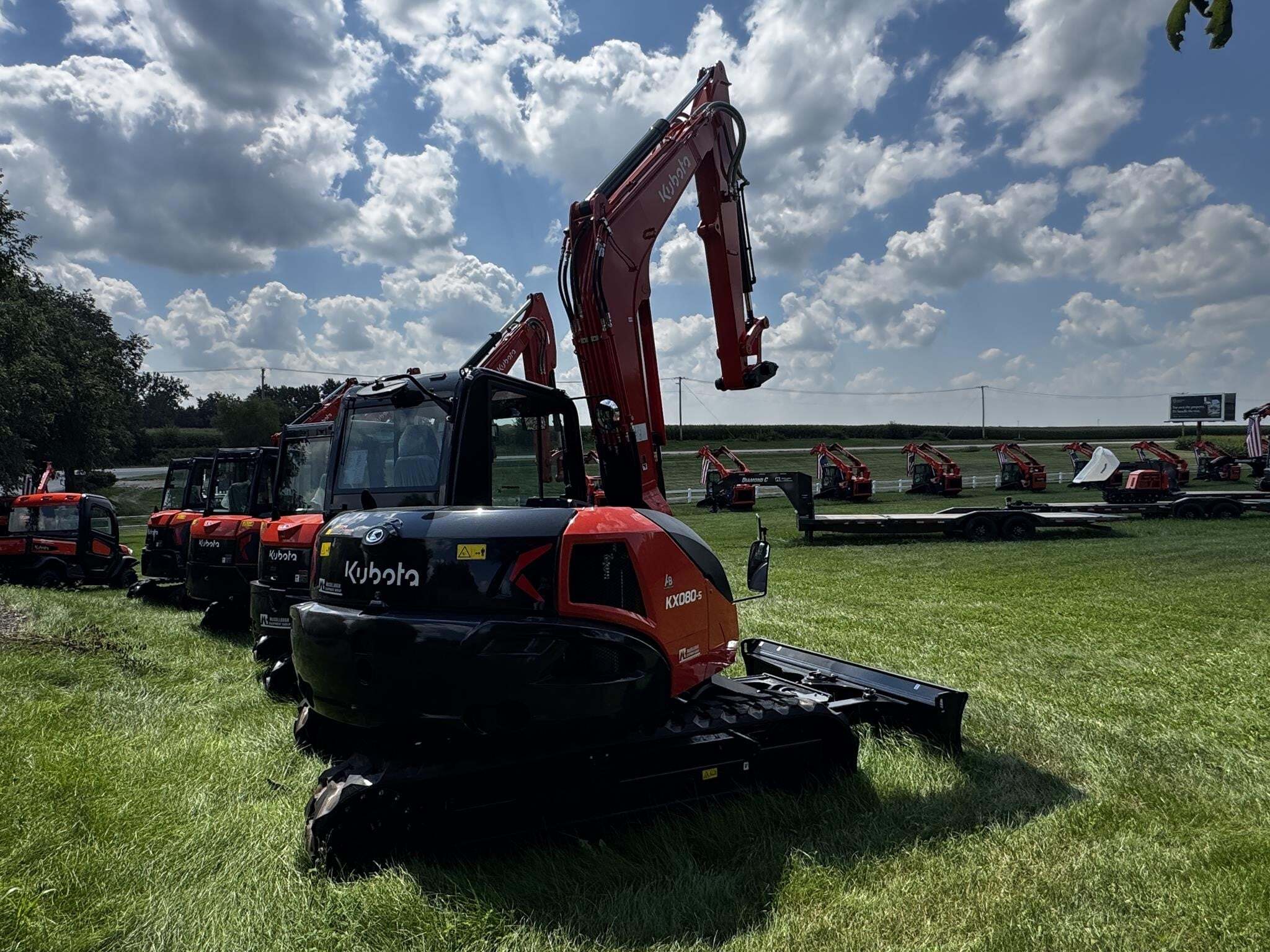  Kubota KX080-5 Excavator
