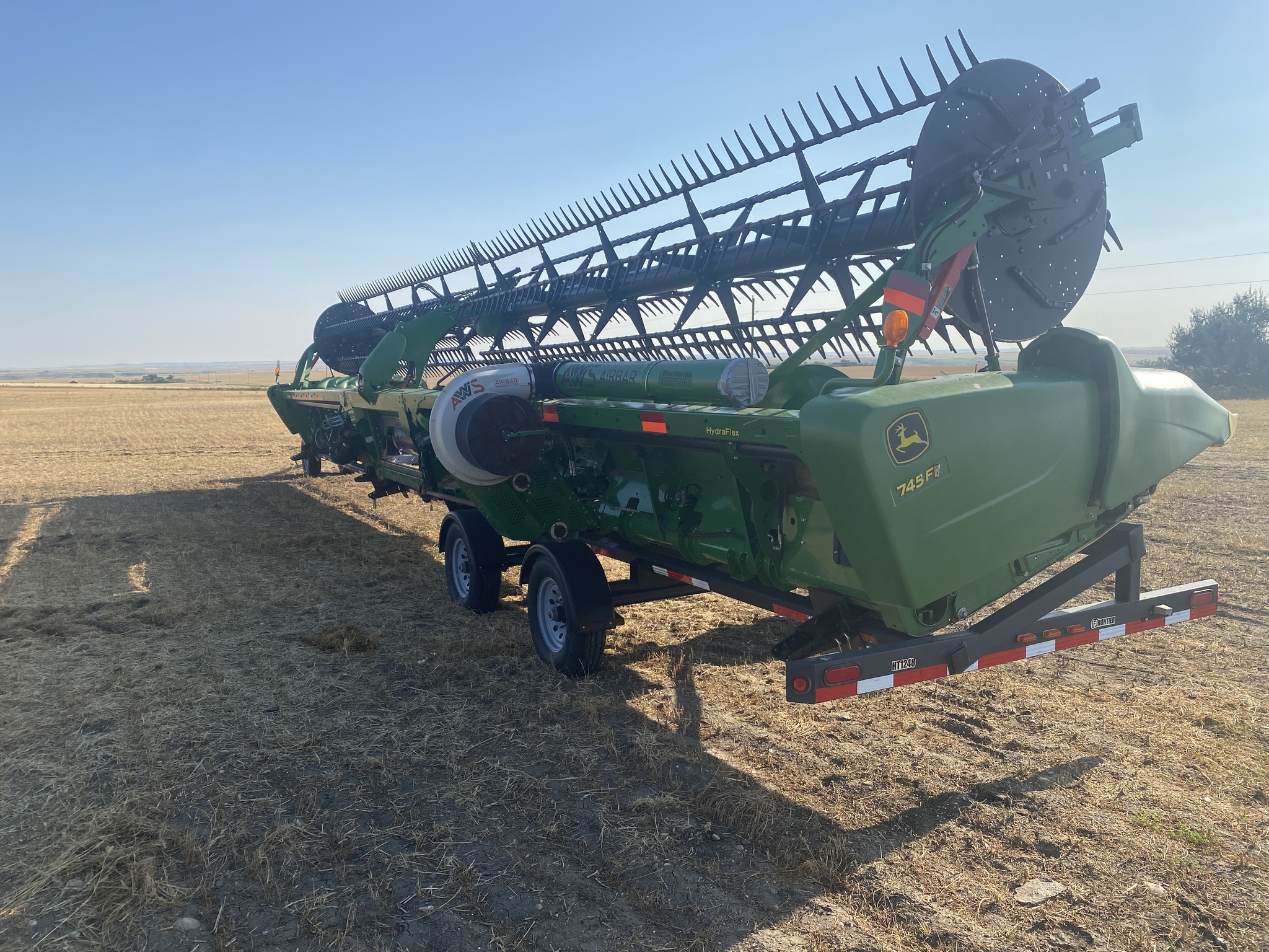 2015 Frontier HT1248 Header Trailer
