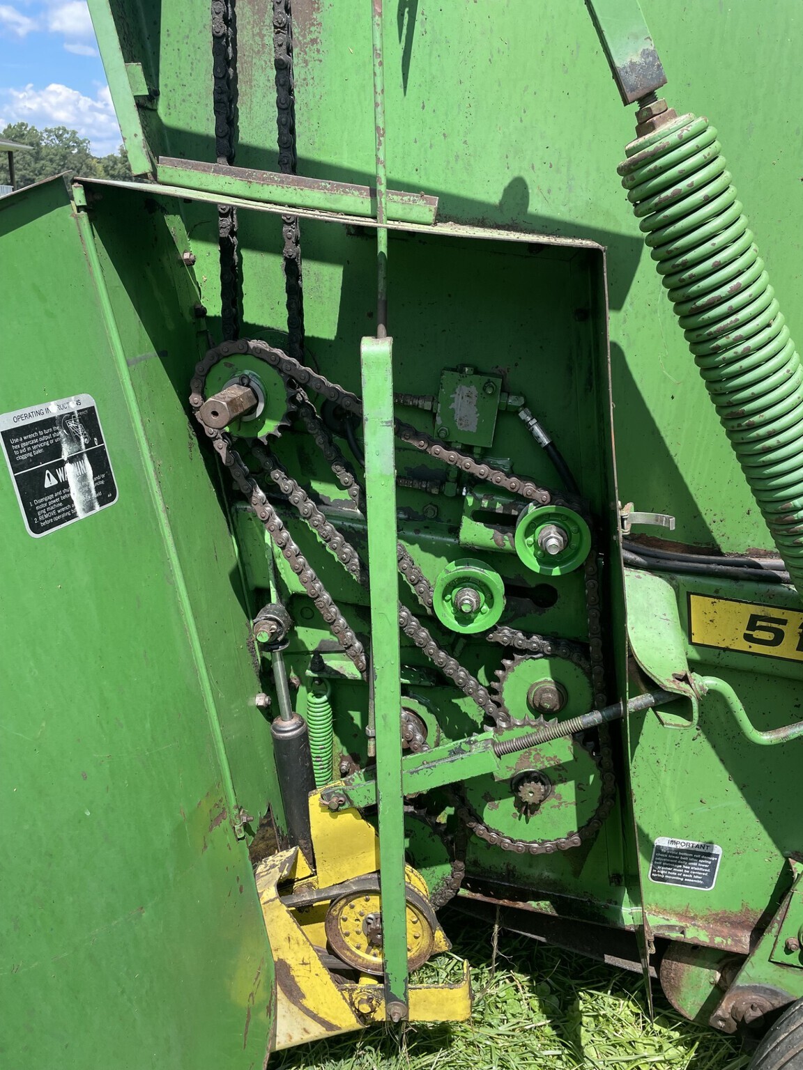 1980 John Deere 510 Round Baler
