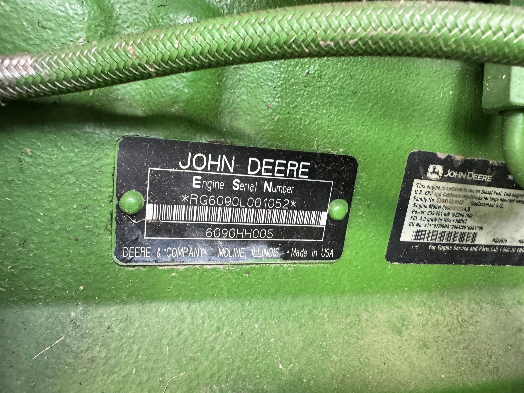 2005 John Deere 9660 STS Combine