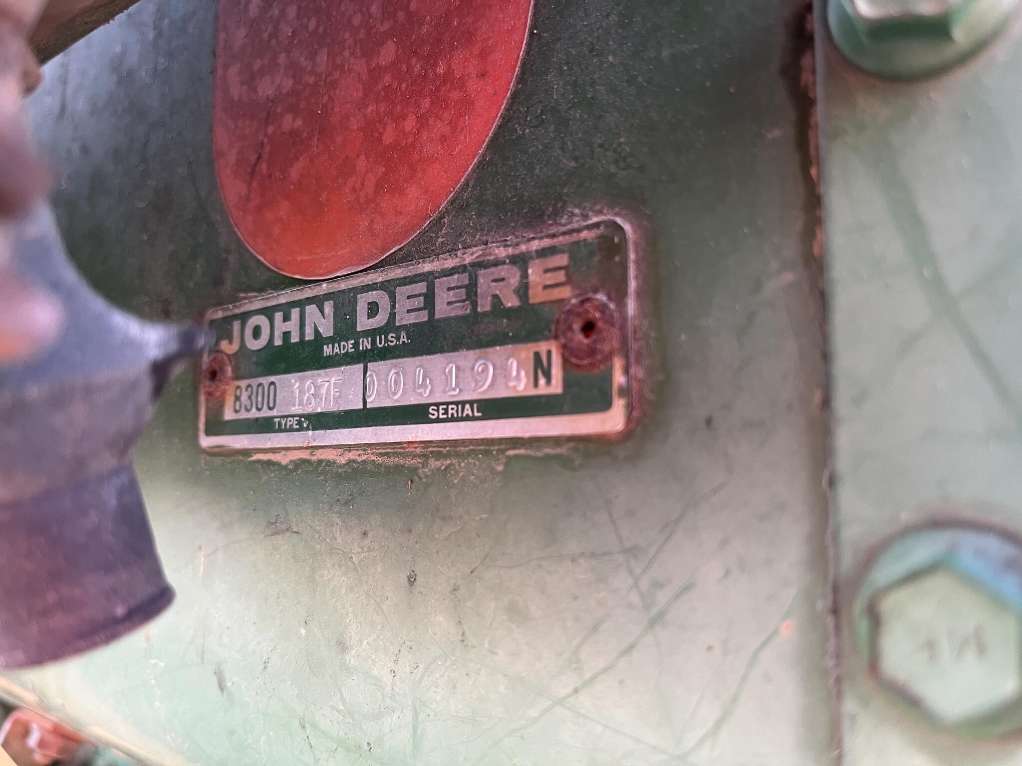  John Deere 8300 Drill