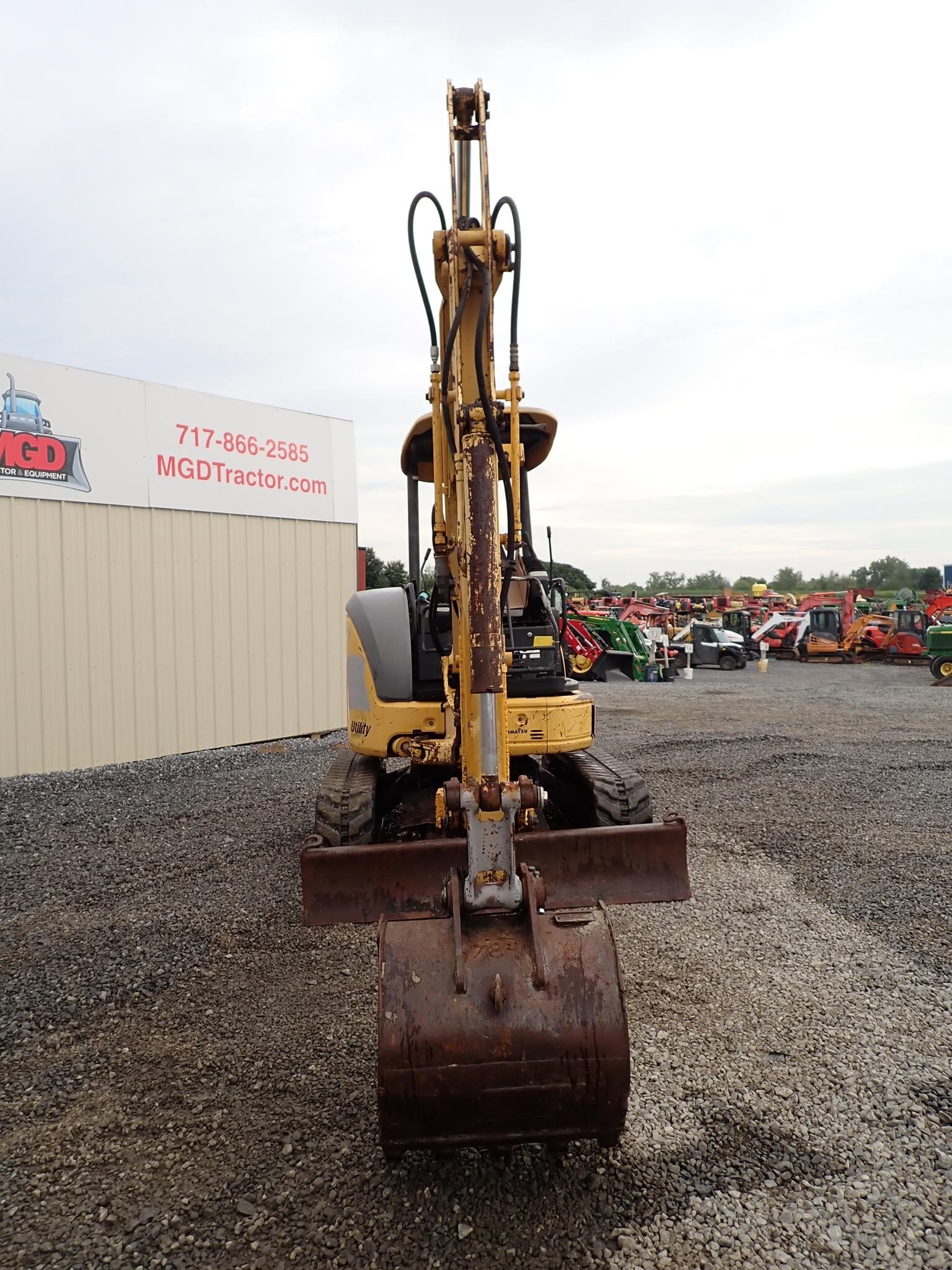 2007 Komatsu PC35MR-2 Backhoe