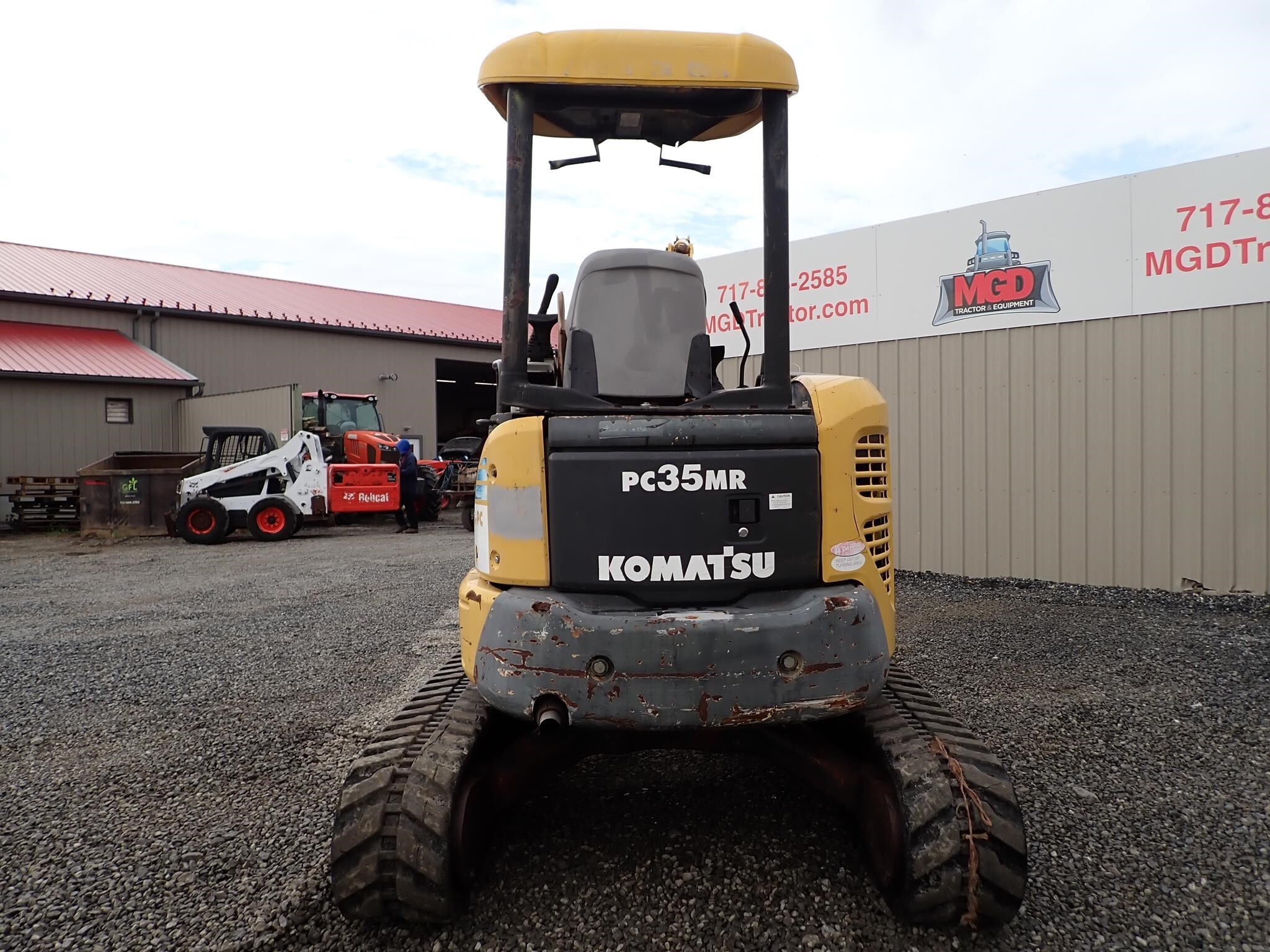 2007 Komatsu PC35MR-2 Backhoe