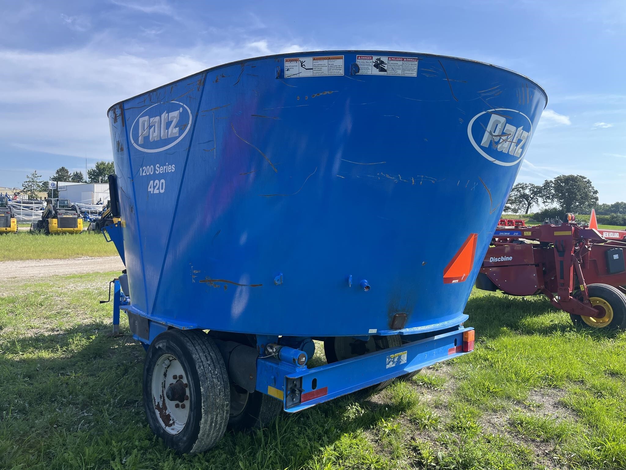 2013 Patz 1200 SERIES 420 Grinders and Mixer