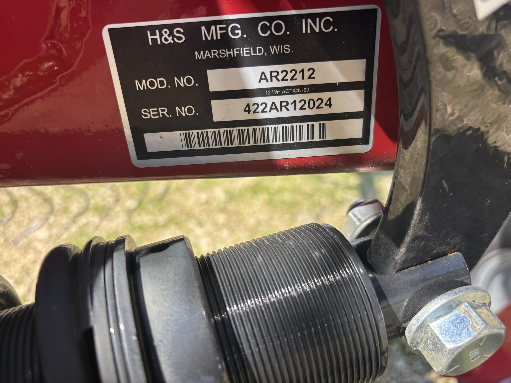 2026 H & S AR2112 Miscellaneous