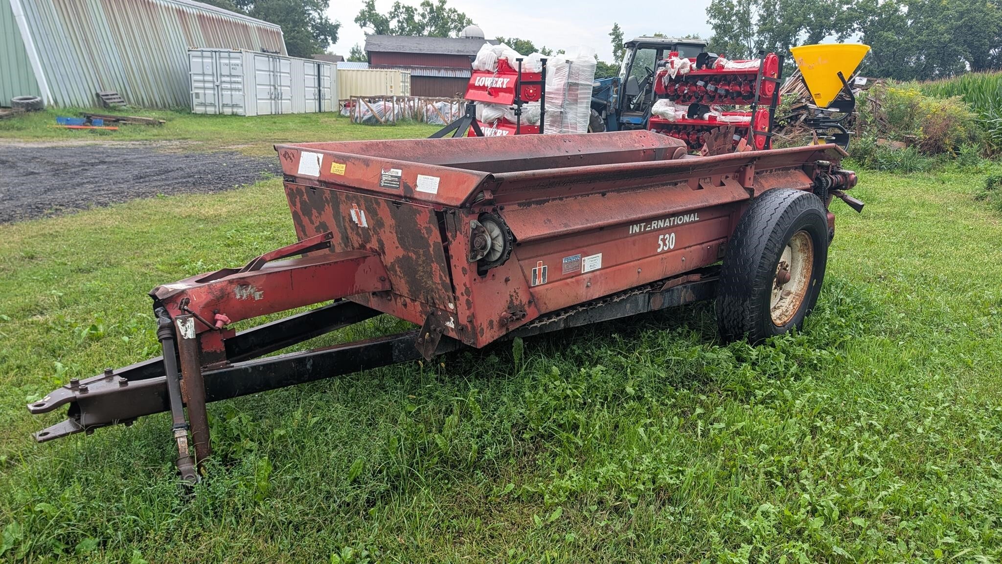 1985 International 530 Manure Spreader