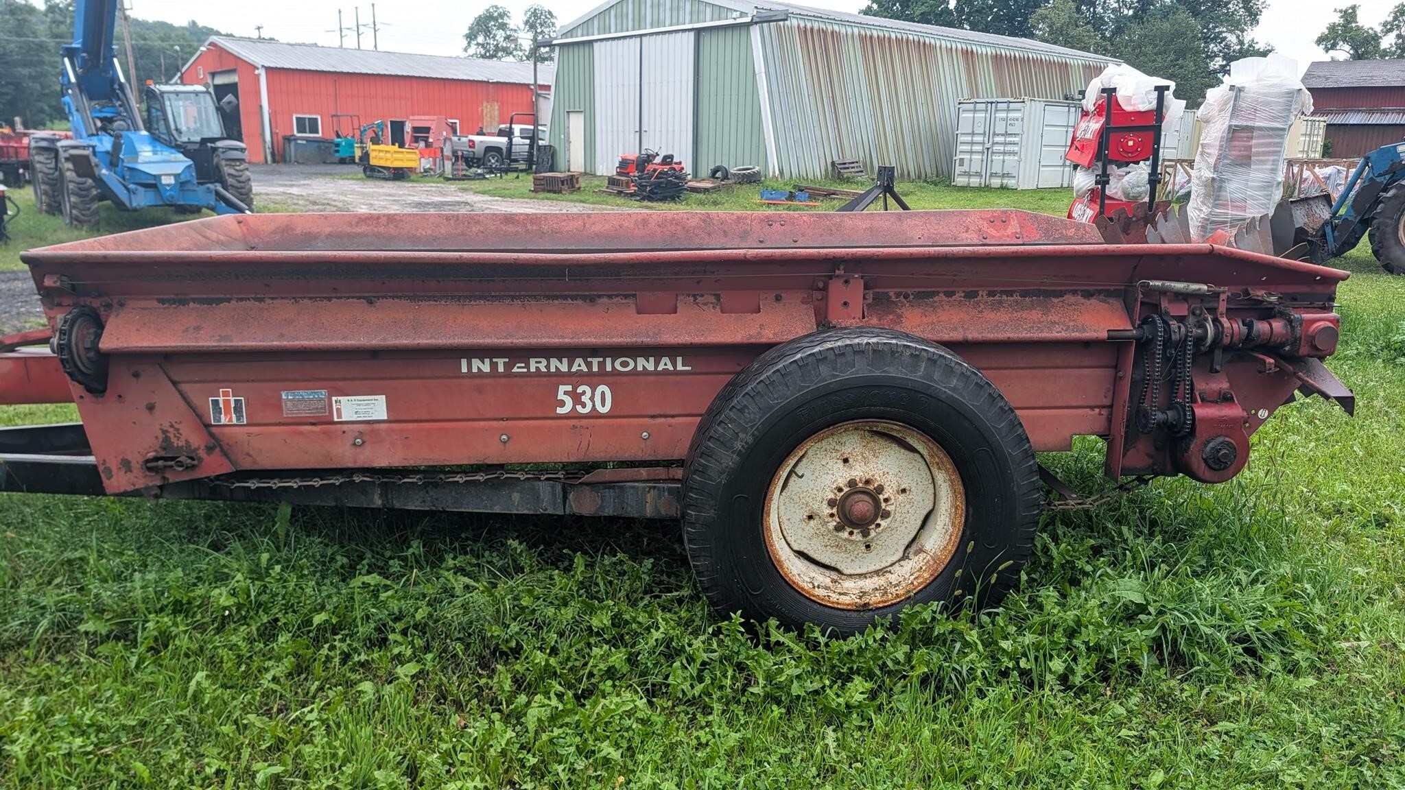 1985 International 530 Manure Spreader
