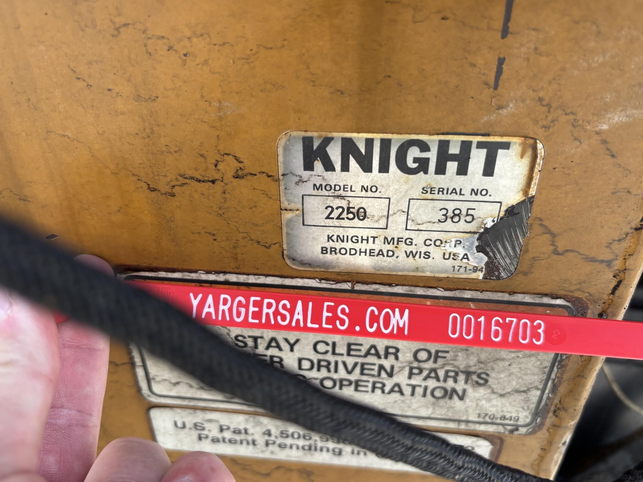  Knight 2250 Grinders and Mixer