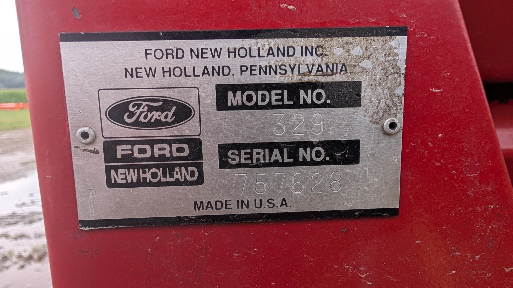  New Holland 329 Manure Spreader