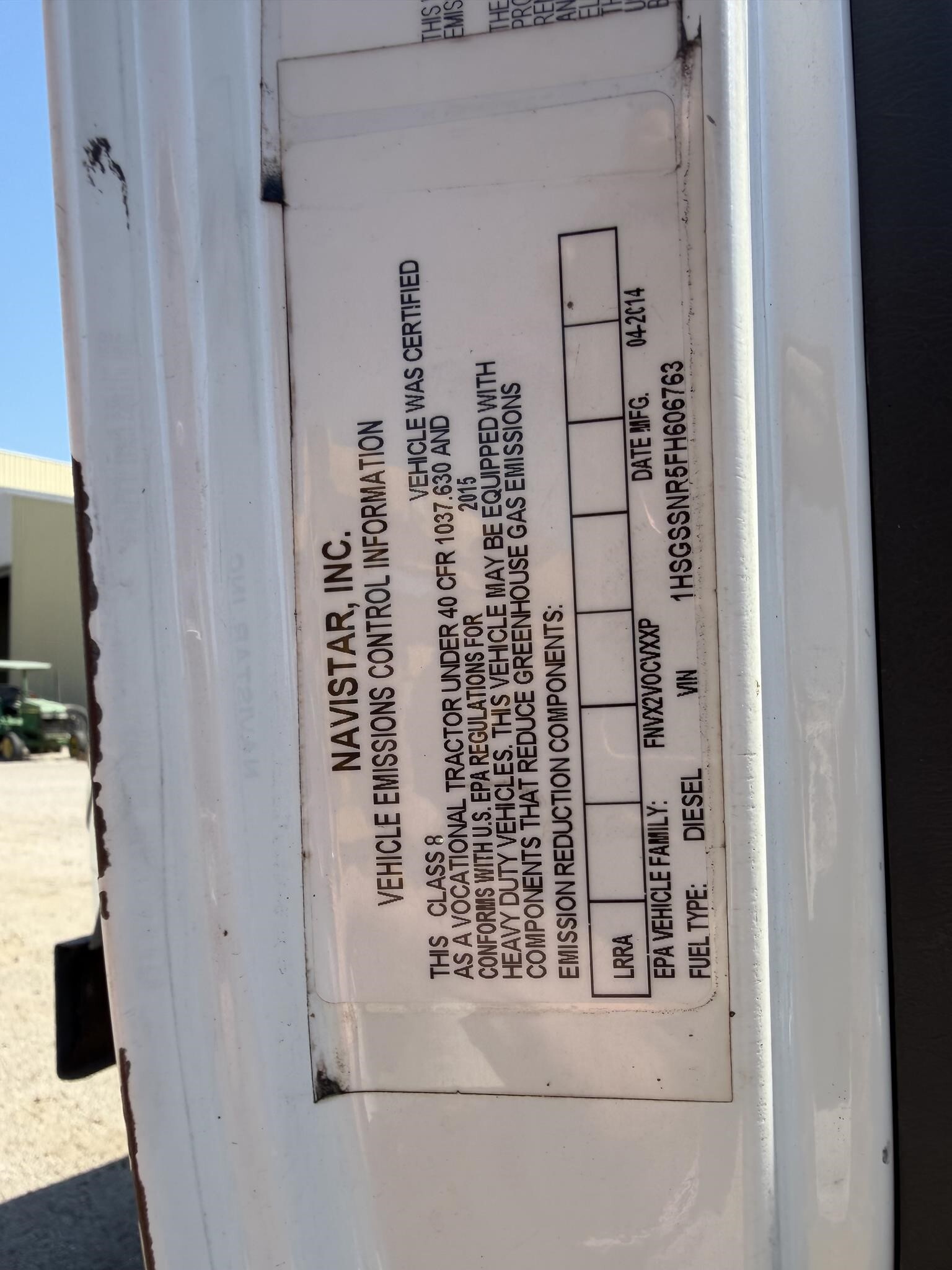 2015 International WORKSTAR 7600 Semi Trucks/Trailer