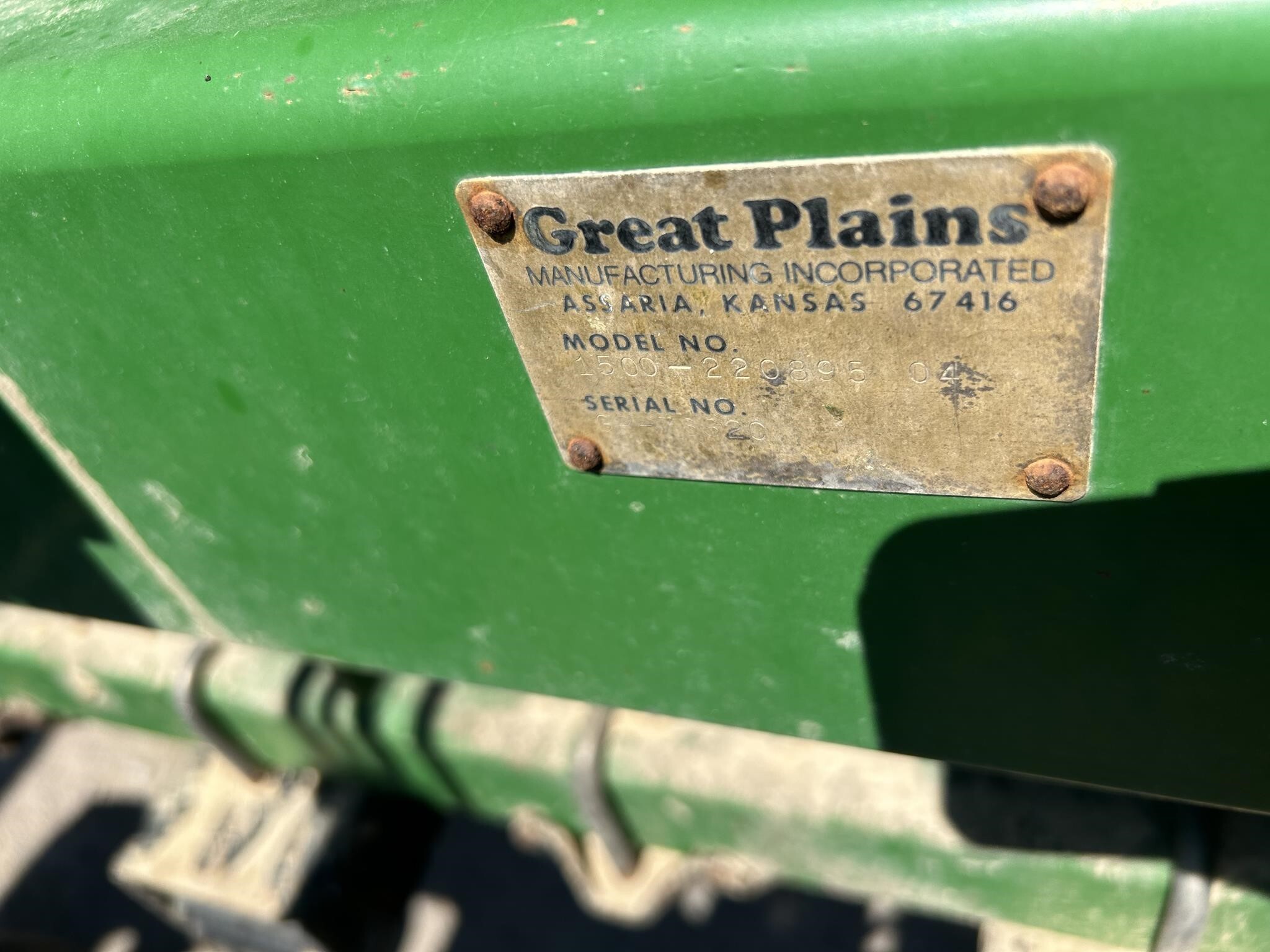  Great Plains Solid Stand 1500 Drill