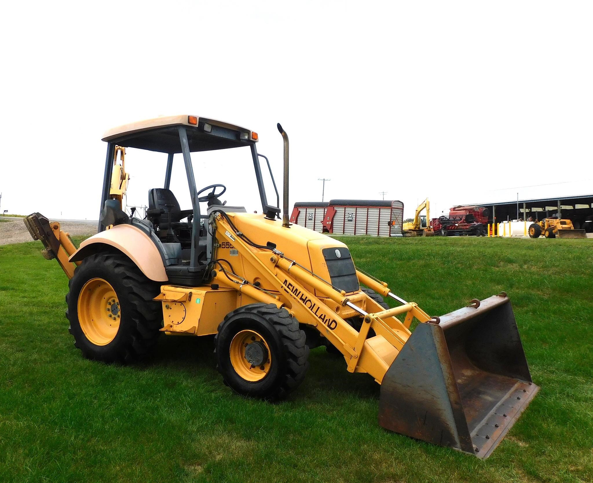 1999 New Holland 555E Backhoe