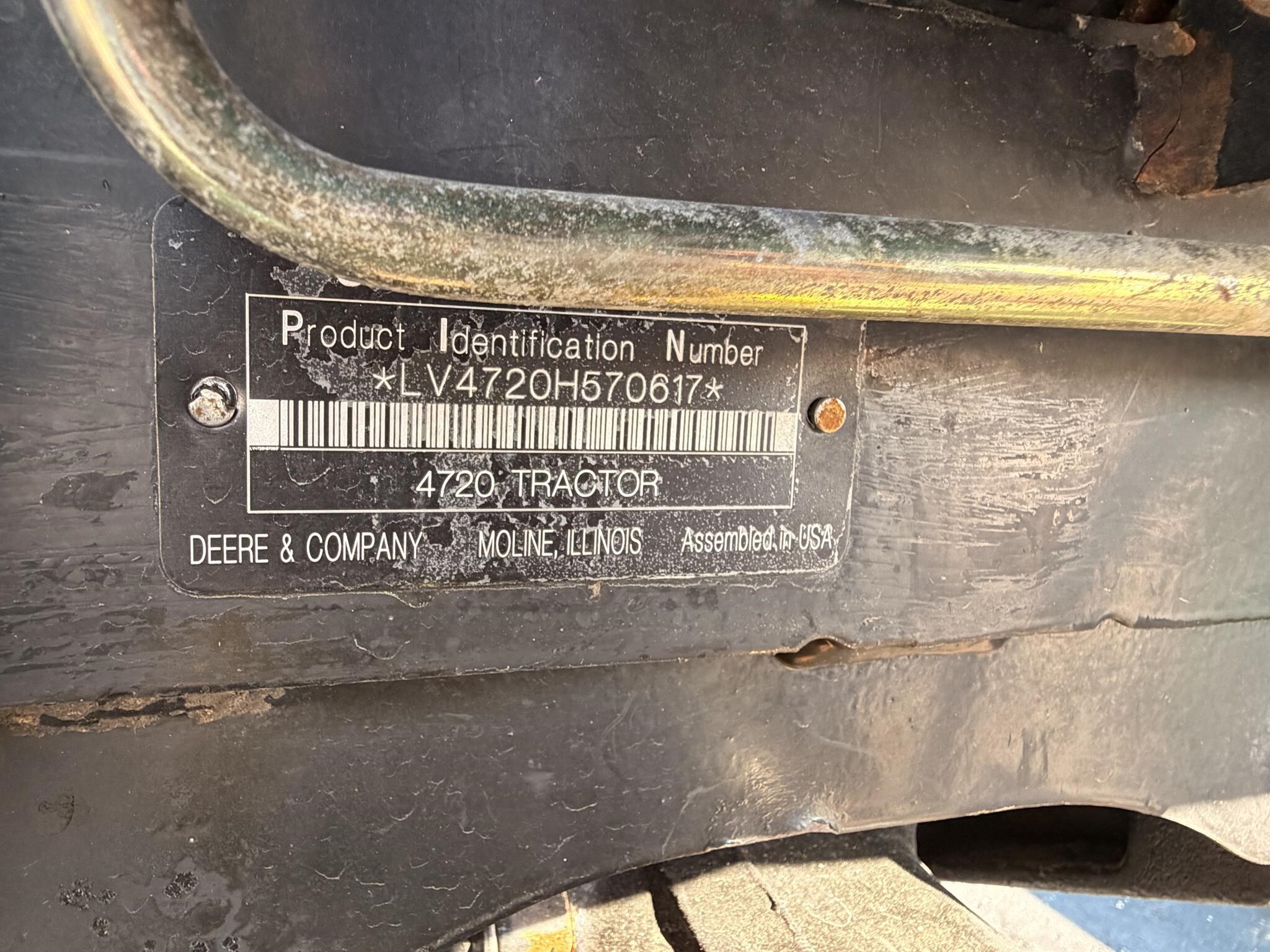 2008 John Deere 4720 Tractor
