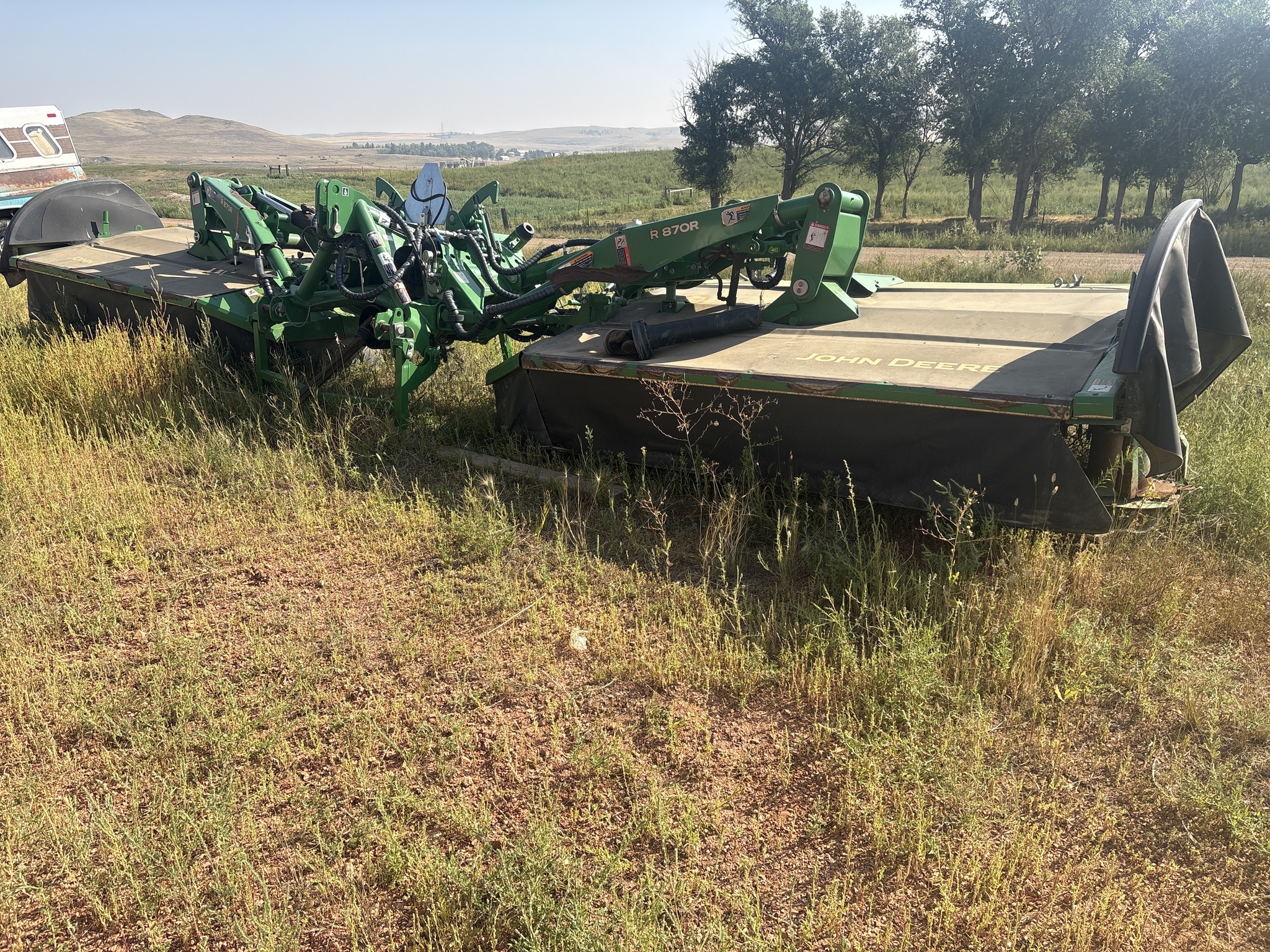 2018 John Deere R870R Disk Mower
