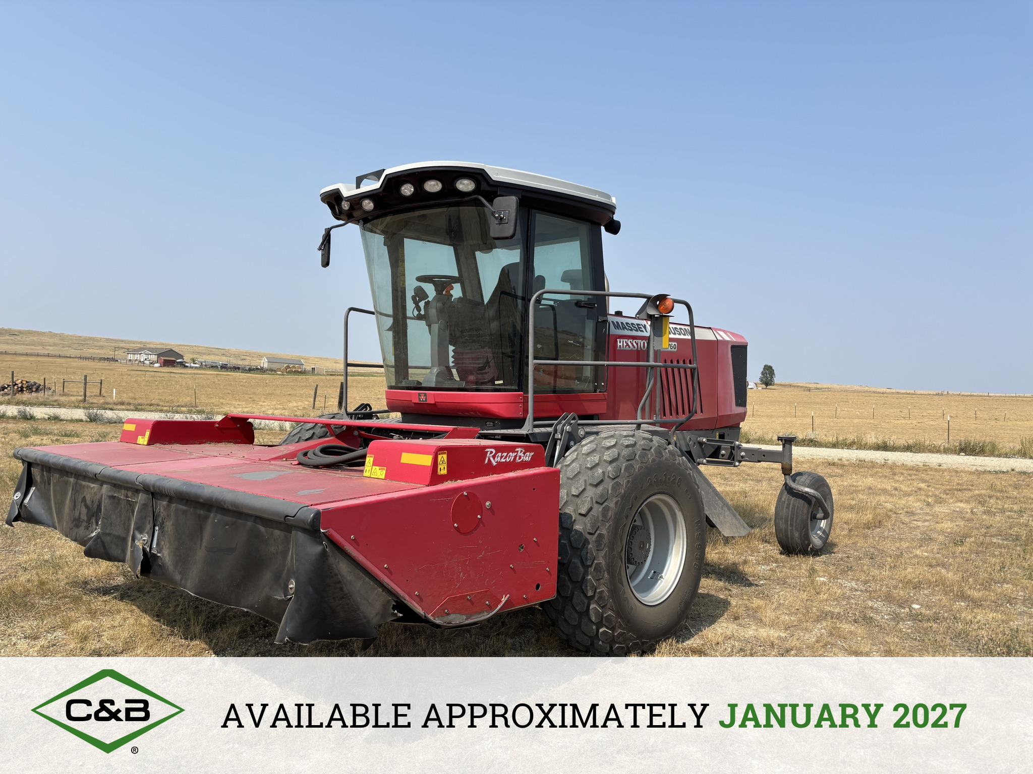 2014 Massey Ferguson WR9760 Self-Propelled Windrowers and Swather
