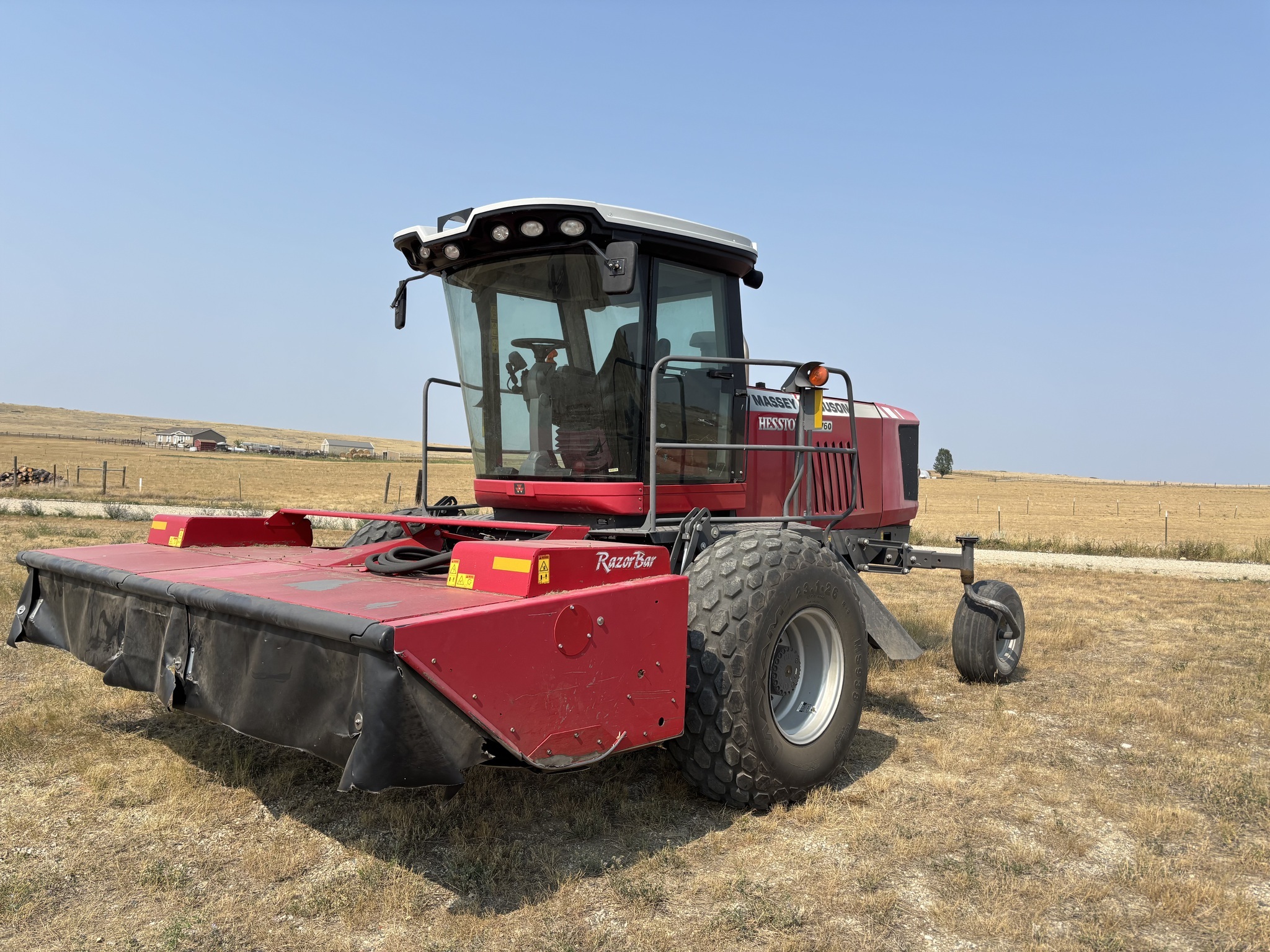 2014 Massey Ferguson WR9760 Self-Propelled Windrowers and Swather